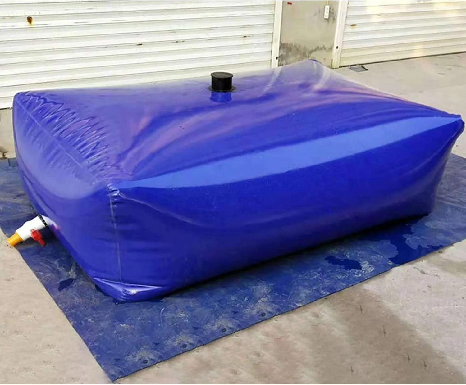 مخزن ذخیره آب قابل حمل حیاط، کیسه آب تاشو آبی، 110 لیتر - 8000 لیتر، جعبه های آب پی وی سی برای باغ، زمین کشاورزی / 3 * 2 * 0.85M / 5000L / 1320 گالن مخزن ذخیره آب قابل حمل حیاط، کیسه آب تاشو آبی، 110 لیتر - 8000 لیتر، جعبه های آب پی وی سی برای باغ، زمین کشاورزی / 3 * 2 * 0.85M / 5000L / 1320 گالن