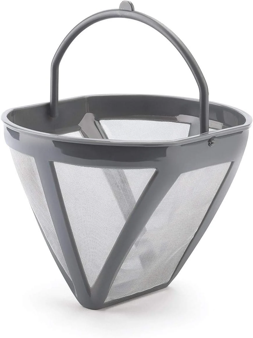 دستگاه قهوه ساز فیلتری اس مگ مدل DCF02PBUK، طراحی دهه 50، ظرفیت 10 فنجان با عملکرد تنظیم عطر، تنظیم سختی آب و مخزن 1.4 لیتری، فیلتر قهوه قابل استفاده مجدد، آبی پاستلی