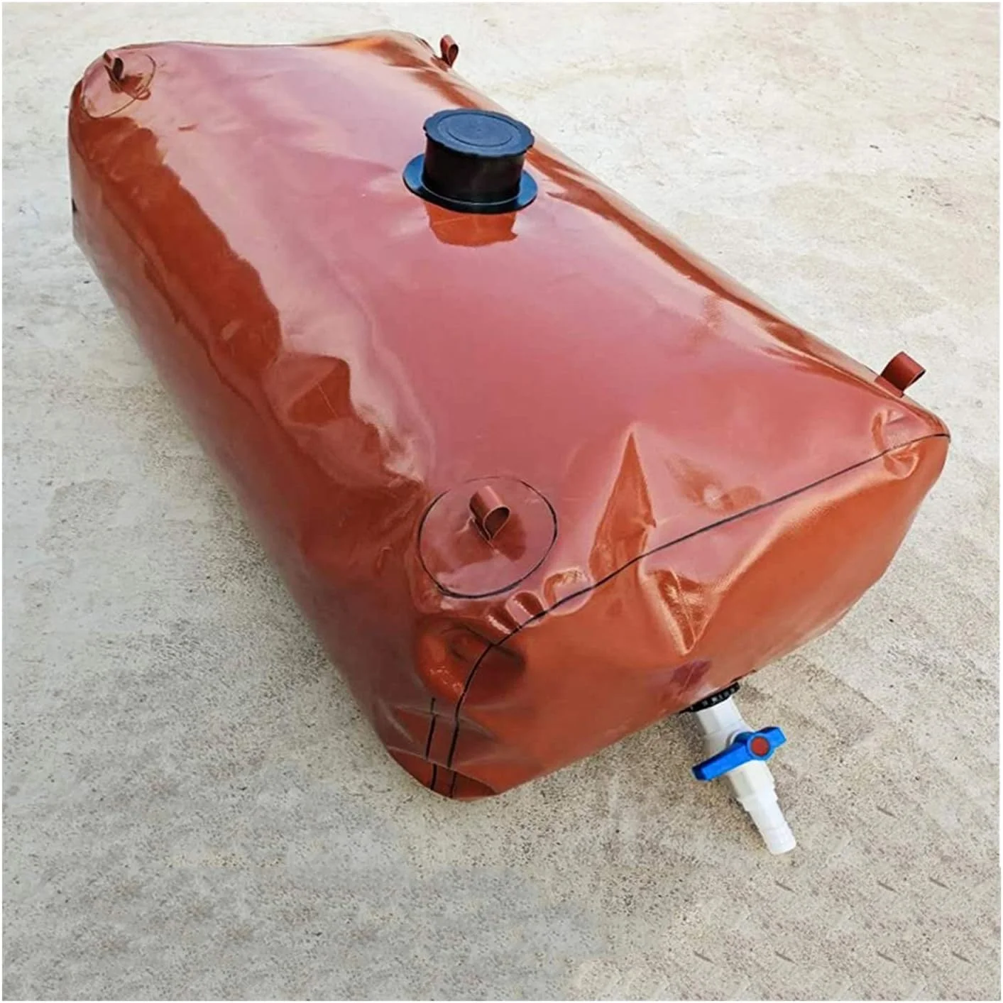 کیسه ذخیره آب، تانک آب تاشو نرم پی وی سی 0.9 میلی متری قابل حمل با شیر، سازگار با محیط زیست برای کمپینگ در فضای باز، مهمانی ساحلی / قهوه ای / 750 لیتر / 1.5 * 1 * 0.5 متر کیسه ذخیره آب، تانک آب تاشو نرم پی وی سی 0.9 میلی متری قابل حمل با شیر، سازگار با محیط زیست برای کمپینگ در فضای باز، مهمانی ساحلی / قهوه ای / 750 لیتر / 1.5 * 1 * 0.5 متر