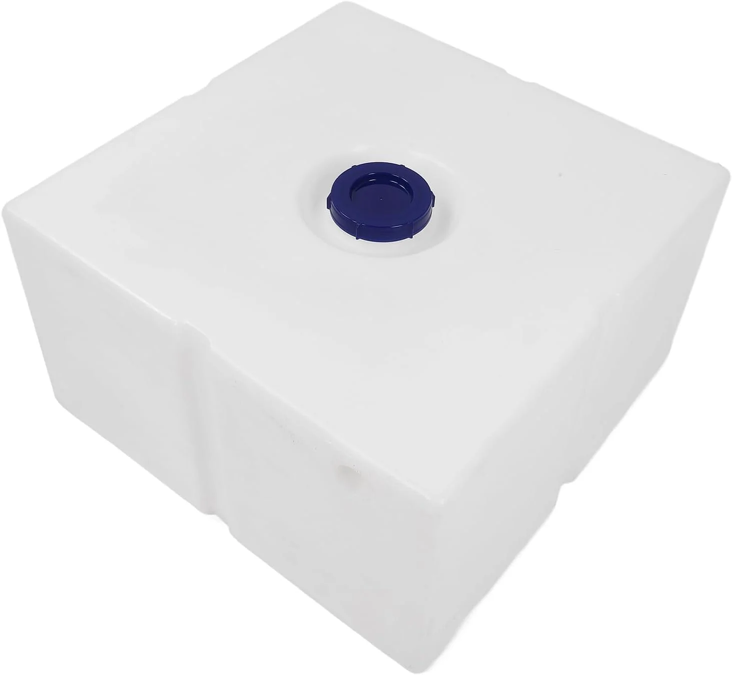 مخزن آب تریلر، 645 X 645 X 370 میلی‌متر مخزن آب RV درجه غذایی LLDPE با ظرفیت 150 لیتر، ضد نشت، افقی، مناسب قایق و کشتی تفریحی