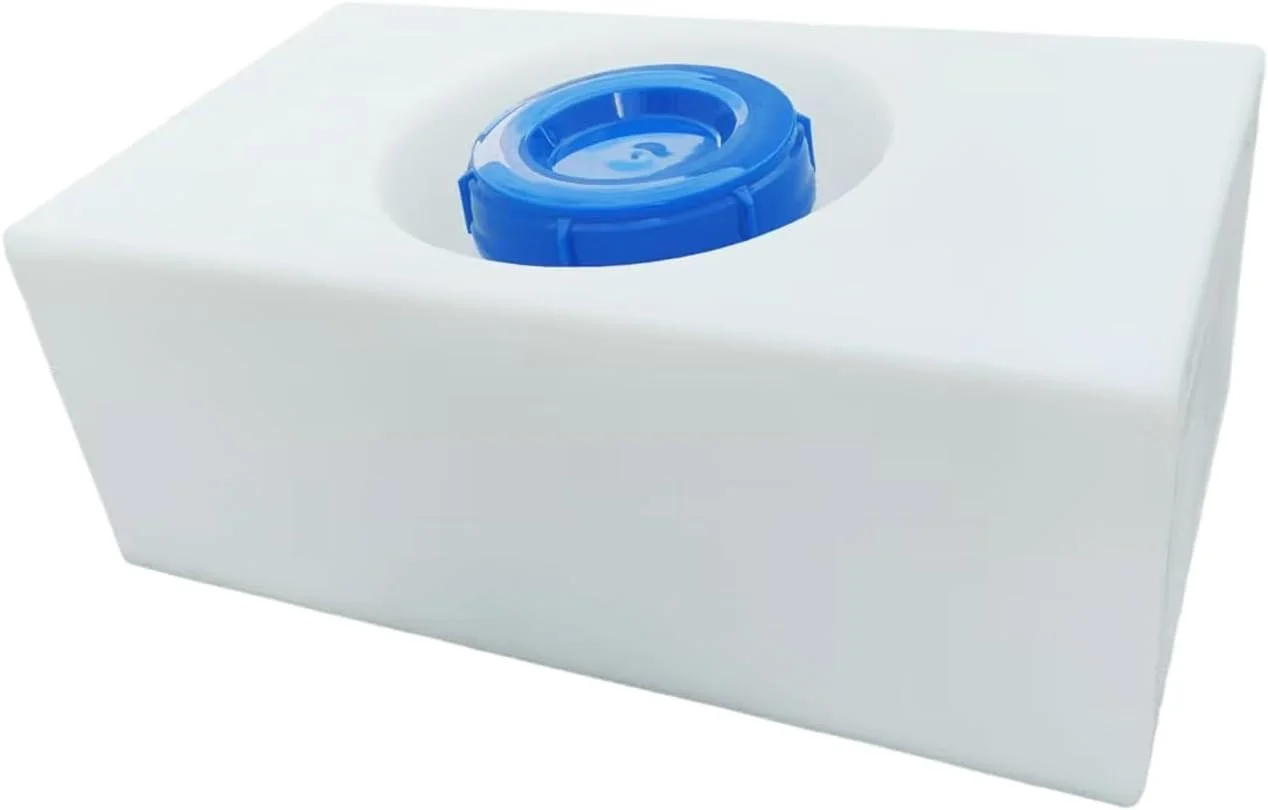 مخزن آب شیرین 25 لیتری TORVA، مخزن آب RV بدون BPA برای نگهداری آب آشامیدنی، ذخیره سازی قابل حمل آب (53x30x21 سانتی متر)