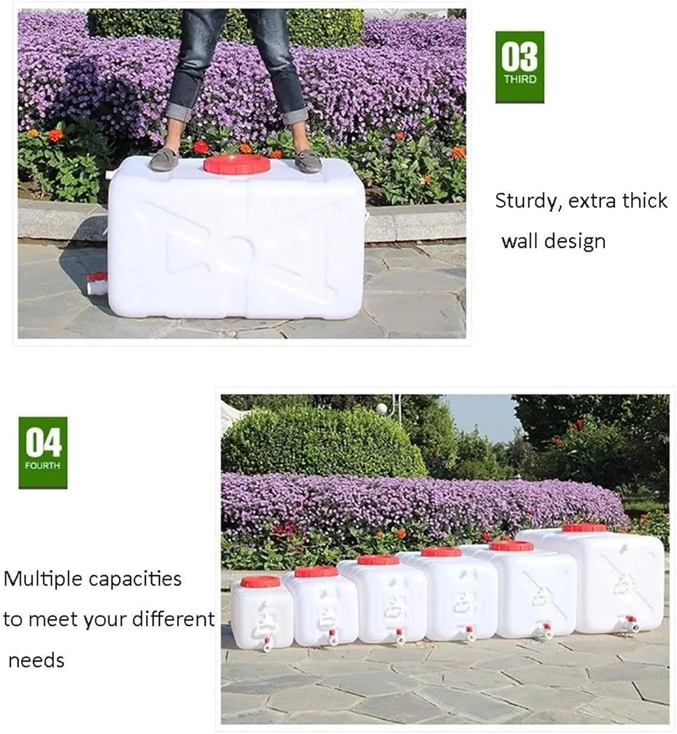 مخزن آب پلی اتیلن سنگین، مخزن ذخیره آب بزرگ مستطیلی افقی، مخزن ذخیره برج آب، سطل پلاستیکی ضخیم بزرگ با گرید غذایی مخزن آب پلی اتیلن سنگین، مخزن ذخیره آب بزرگ مستطیلی افقی، مخزن ذخیره برج آب، سطل پلاستیکی ضخیم بزرگ با گرید غذایی