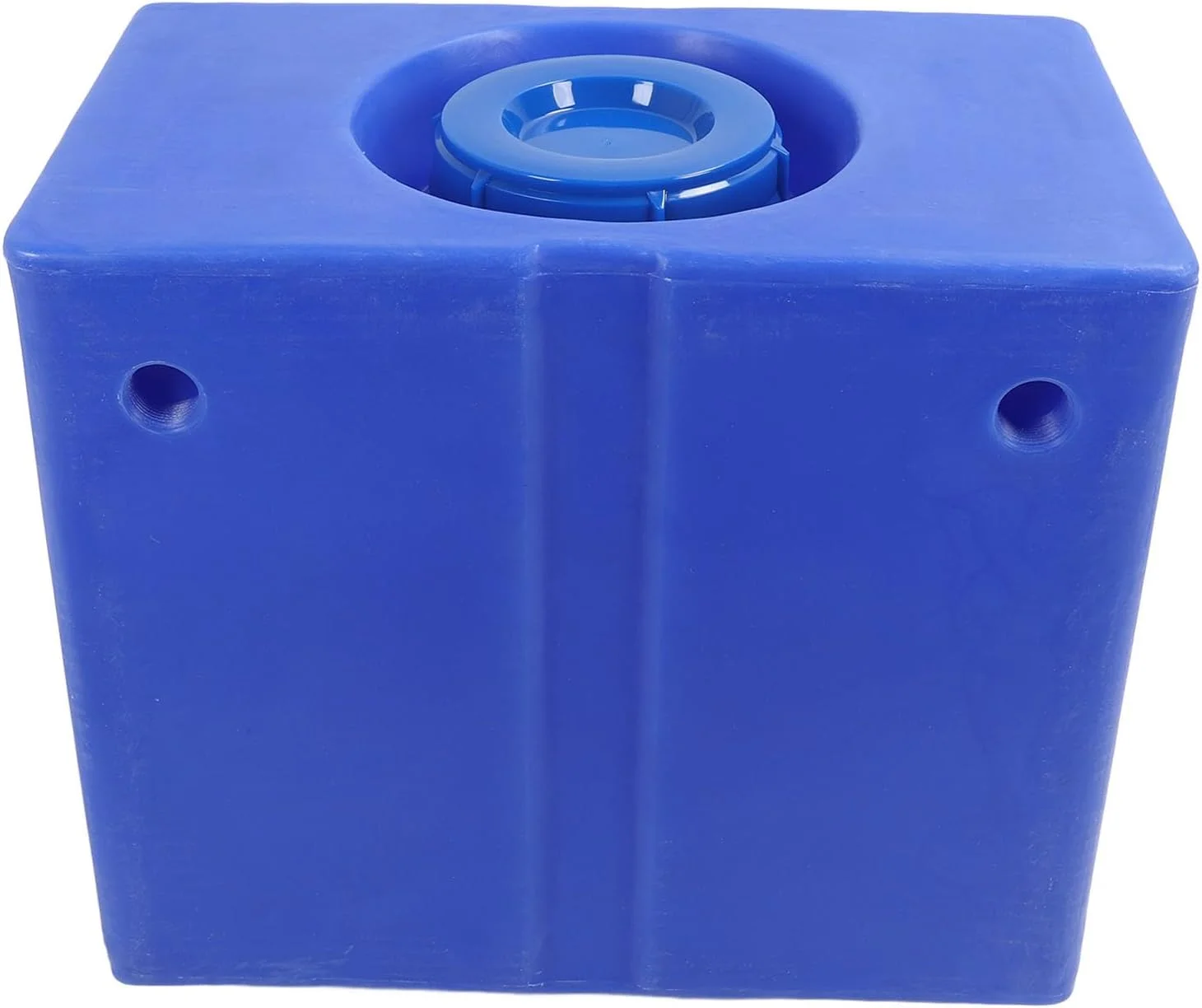 مخزن آب 60 لیتری مناسب RV، ساخته شده از LLDPE، مناسب برای تریلر، قایق و کمپینگ، طراحی مربعی 50x43x30 سانتی متر با پورت پرکننده 130 میلی متری