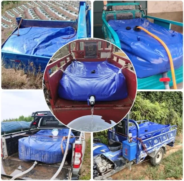 مخزن آب تاشو 1000 لیتری با شیر، مناسب کمپینگ، کاروان، مقاومت در برابر خشکسالی، پیشگیری از آتش سوزی و آب اضطراری