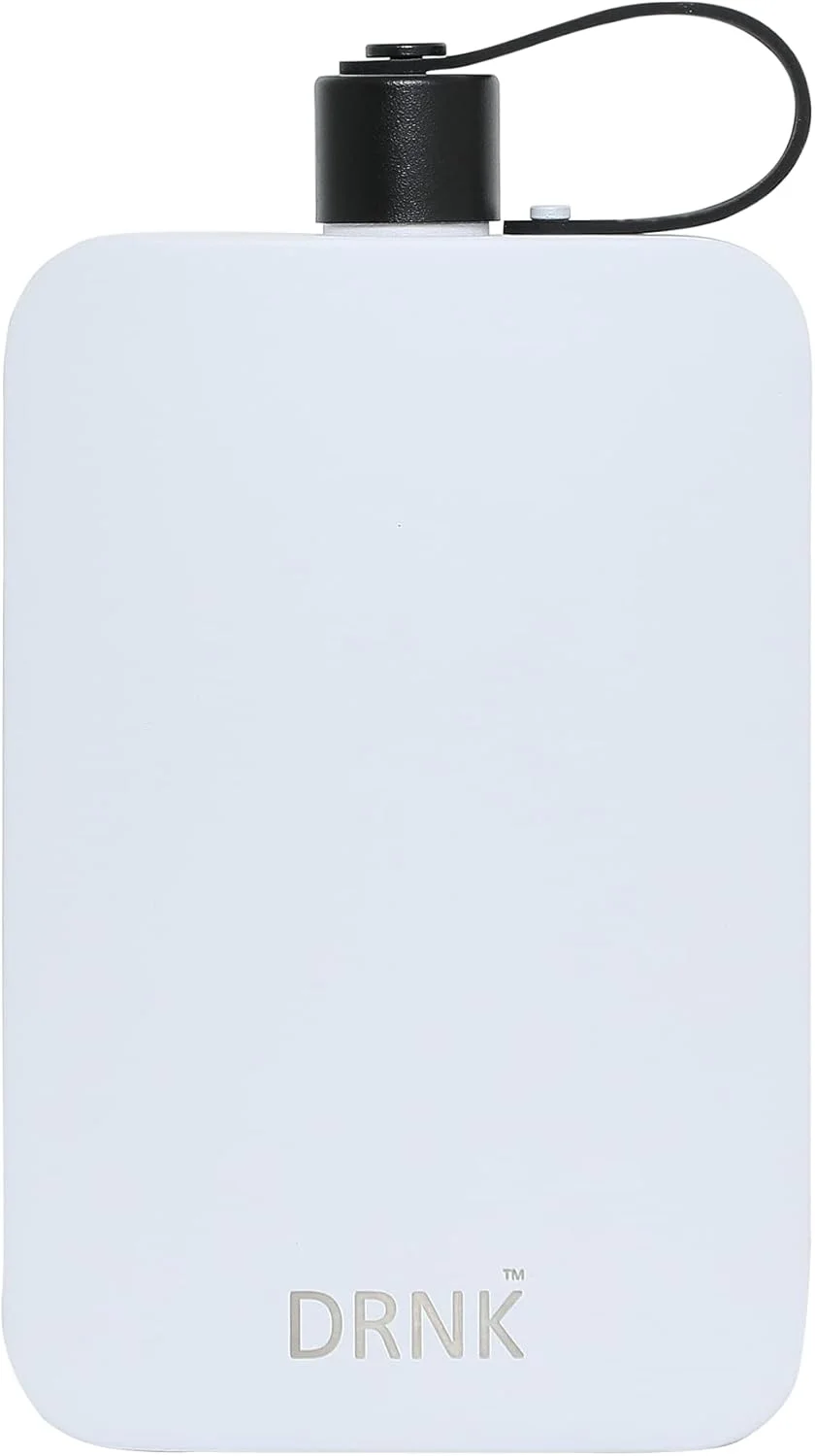 DRNK Steel | بطری آب قابل استفاده مجدد برای محل کار، مسافرت، پیاده روی و باشگاه | ضد نشت | غیر سمی | بدون BPA | 500 میلی لیتر [قطب شمال]