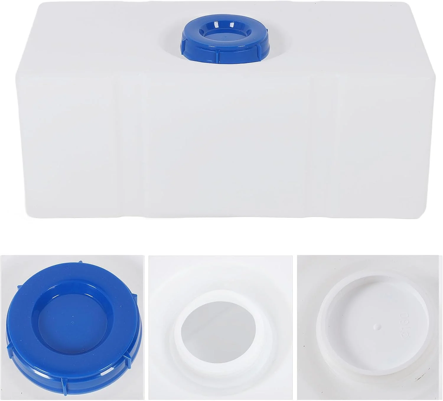 مخزن آب RV، مخازن ذخیره آب با طراحی بدون درز LLDPE با ورودی 130 میلیمتری، 74.5x35.5x29.5 سانتیمتر، ذخیره آب اضطراری برای RV، قایق و کشتی تفریحی مخزن آب RV، مخازن ذخیره آب با طراحی بدون درز LLDPE با ورودی 130 میلیمتری، 74.5x35.5x29.5 سانتیمتر، ذخیره آب اضطراری برای RV، قایق و کشتی تفریحی