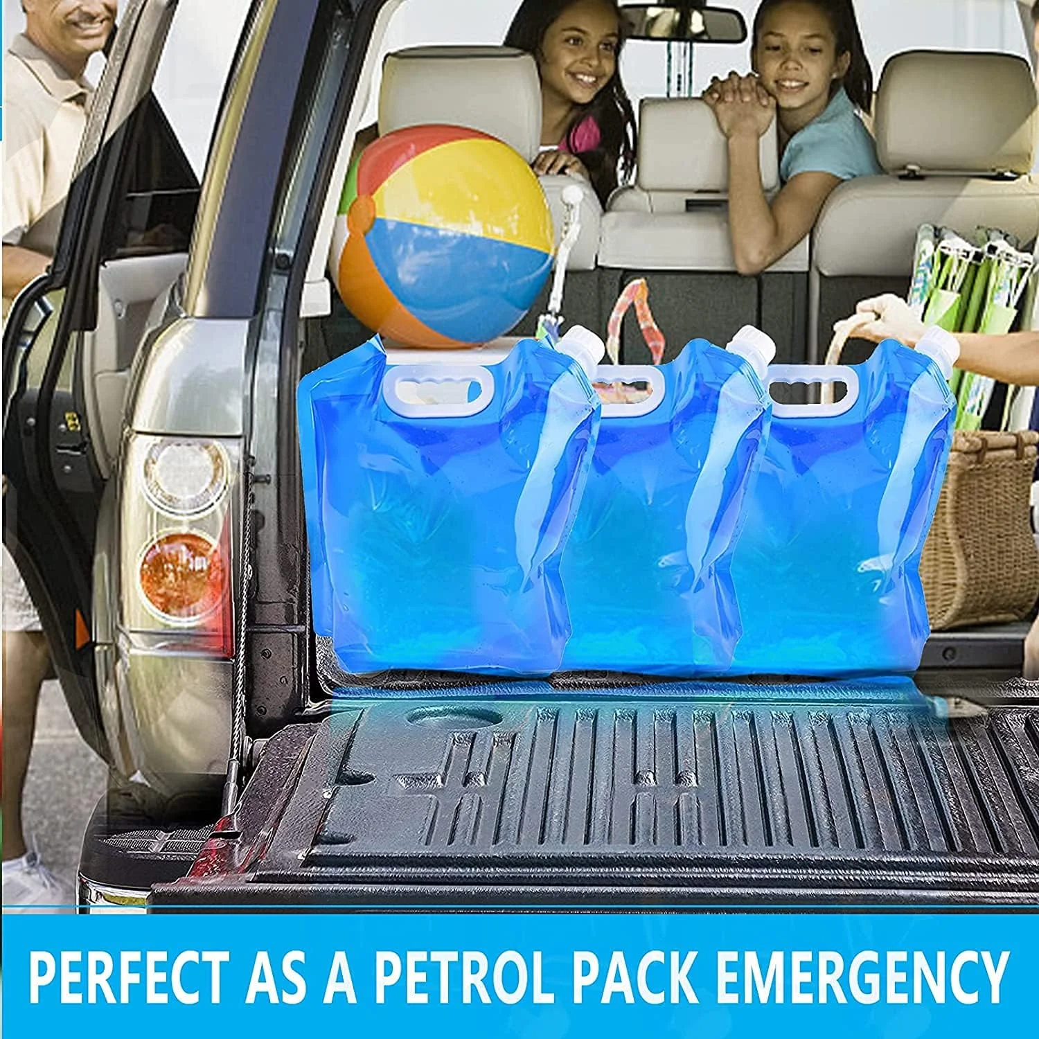 کیسه آب تاشو، ظروف حمل آب تاشو مناسب خودرو 2 عددی 5 و 10 لیتری، کیسه ذخیره آب قابل حمل بدون BPA برای ورزش های فضای باز، پیاده روی، پیک نیک، مسافرت، باربیکیو، ظروف آب تاشو مناسب فضای باز کیسه آب تاشو، ظروف حمل آب تاشو مناسب خودرو 2 عددی 5 و 10 لیتری، کیسه ذخیره آب قابل حمل بدون BPA برای ورزش های فضای باز، پیاده روی، پیک نیک، مسافرت، باربیکیو، ظروف آب تاشو مناسب فضای باز