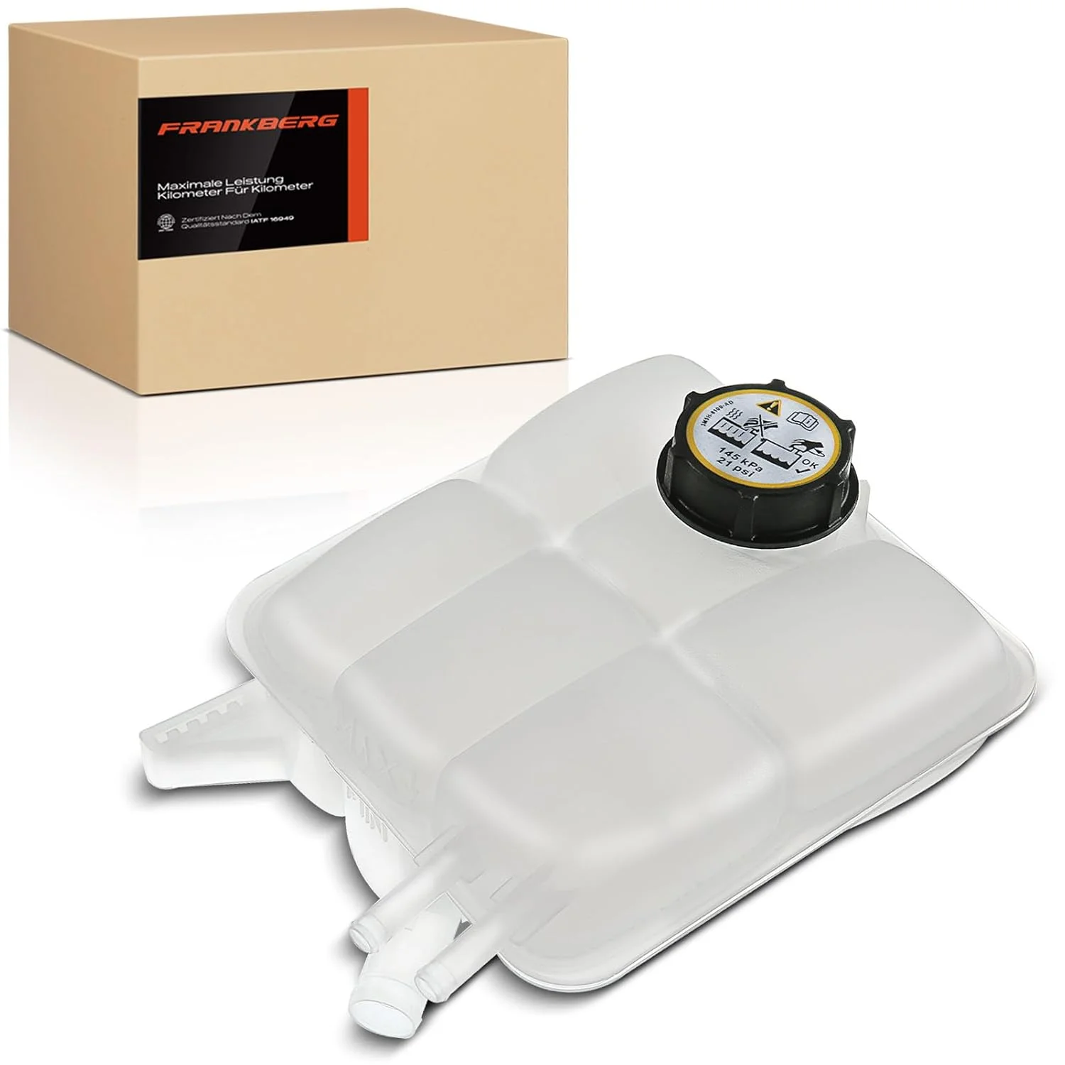 منبع انبساط خنک کننده موتور Frankberg APM-Autoteile به همراه درب برای فورد Focus II C-Max Kuga سال های 2003-2010 شماره فنی 3M5H8K218AJ