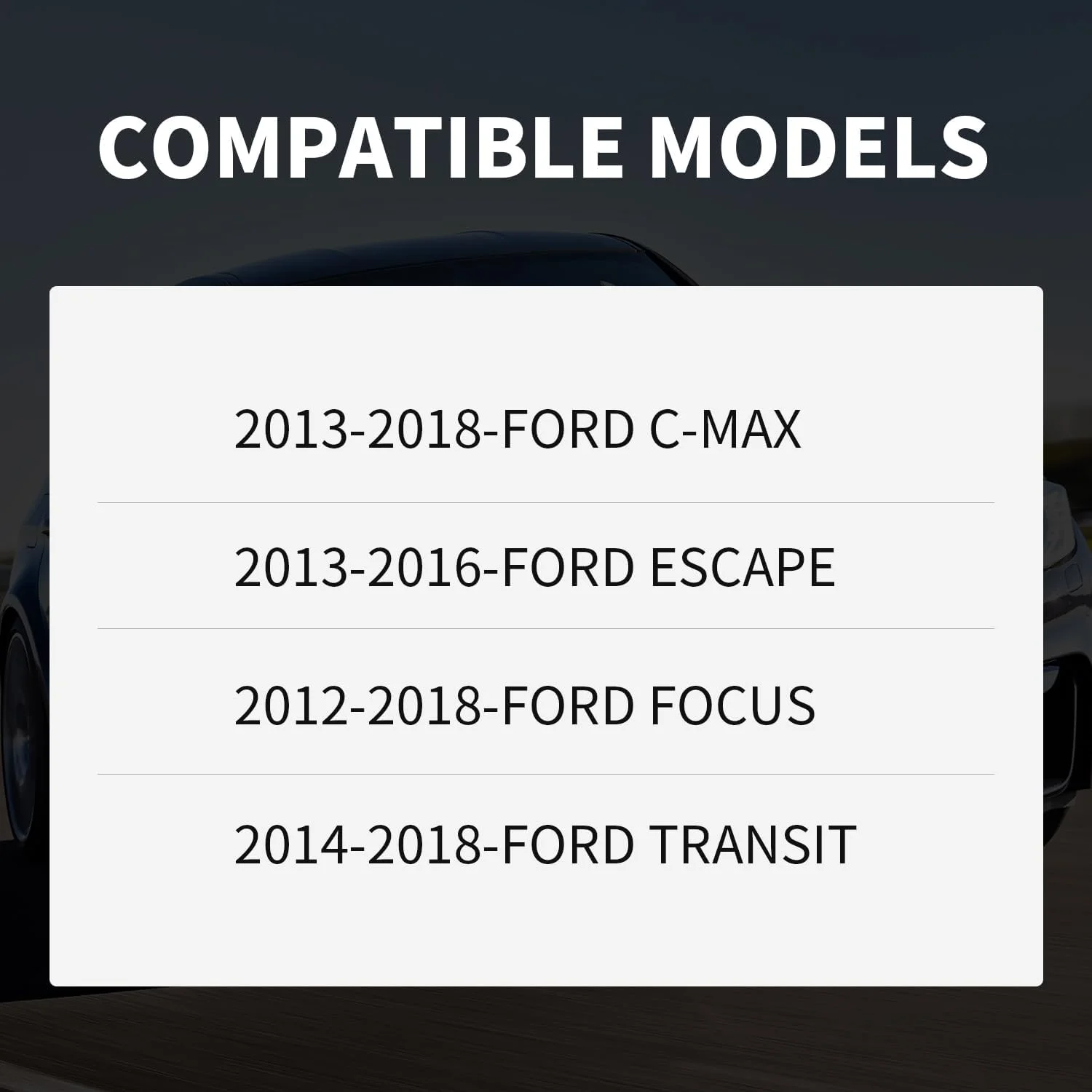 منبع انبساط و درب رادیاتور کارپال 603382 سازگار با فورد سی-مکس 2013-2018، فورد اسکیپ 2013-2016، فورد فوکوس 2012-2018، ترانزیت کانکت 2014-2018