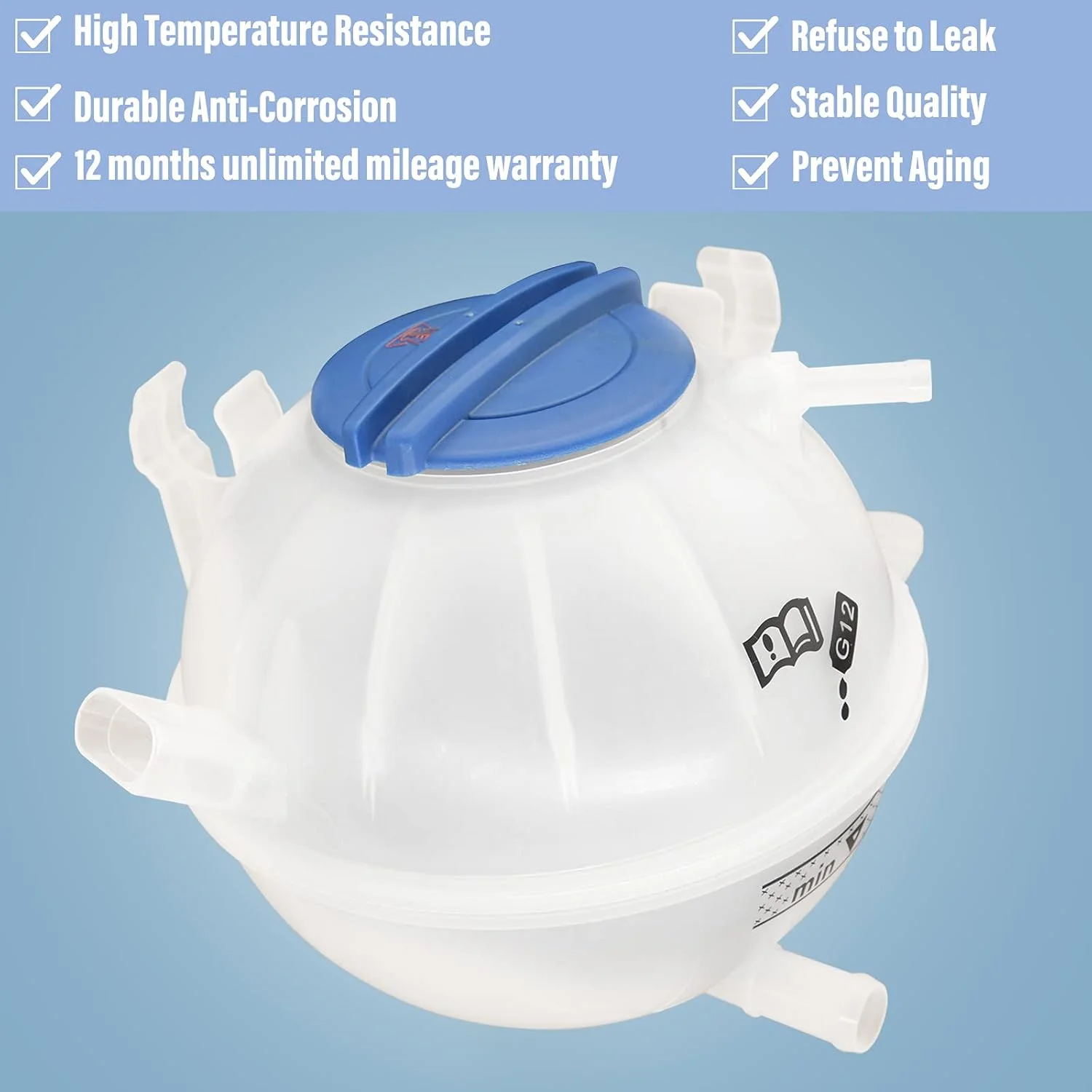 مخزن انبساط رادیاتور LEIMO KPARTS مناسب برای VW Jetta Golf Volkswagen Passat Beetle Audi A3 جایگزین # 1k0121407a مخزن انبساط رادیاتور LEIMO KPARTS مناسب برای VW Jetta Golf Volkswagen Passat Beetle Audi A3 جایگزین # 1k0121407a