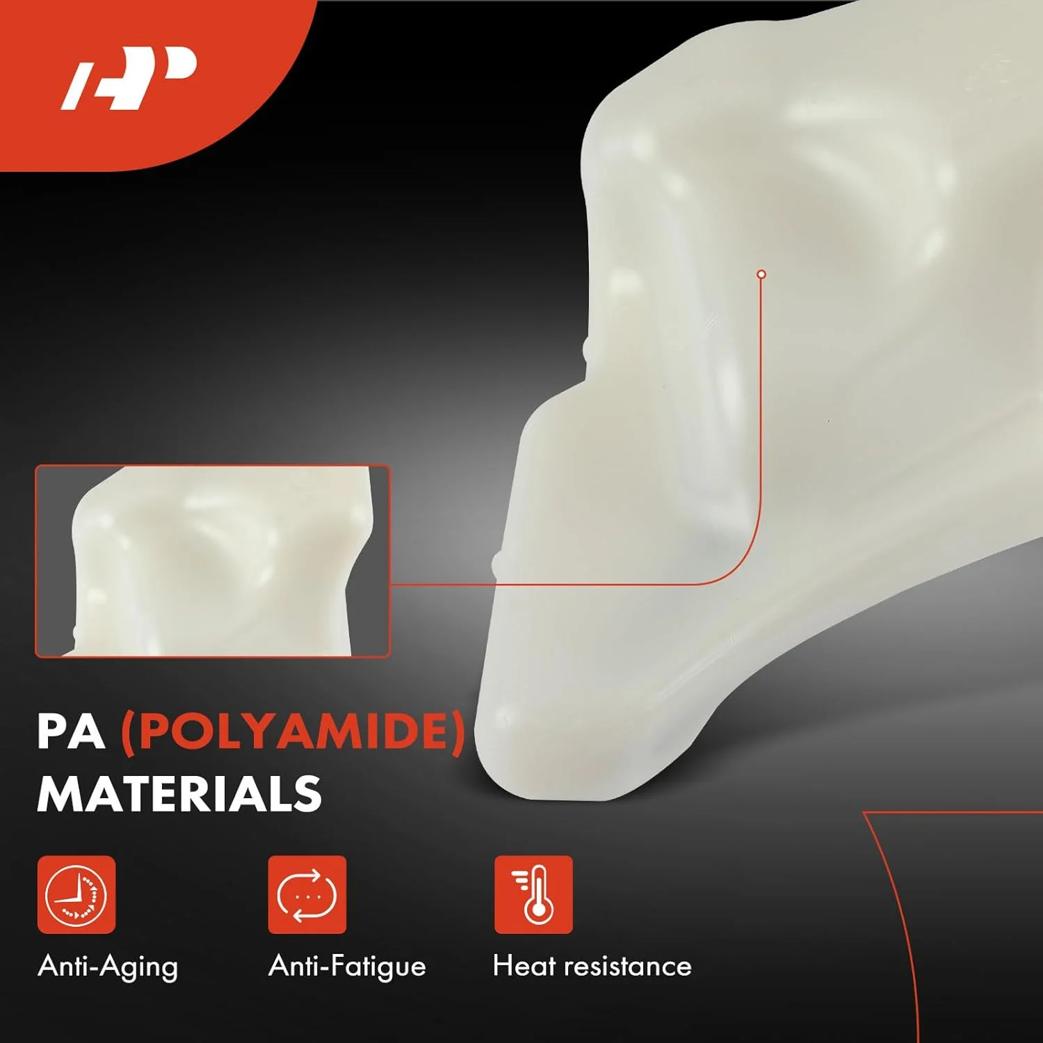 منبع انبساط سازگار با تویوتا آوالون ۲۰۰۵-۲۰۱۲ مخزن خنک کننده