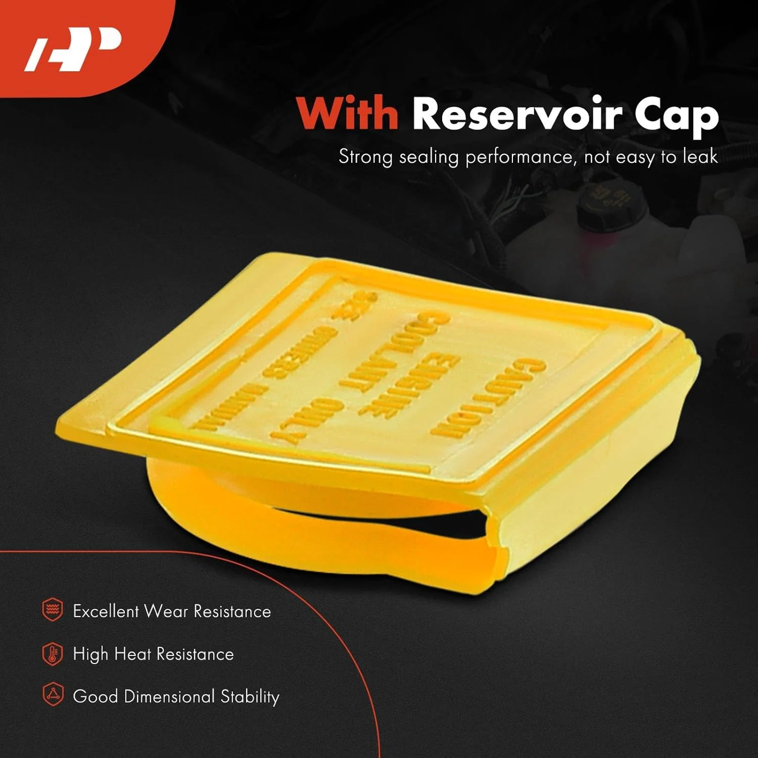 منبع انبساط خنک کننده سازگار با جیپ XJ Cherokee 1991-2001 و MJ Comanche 1991-1992 موتور 2.5L L4 و 4.0L L6 قسمت جلو