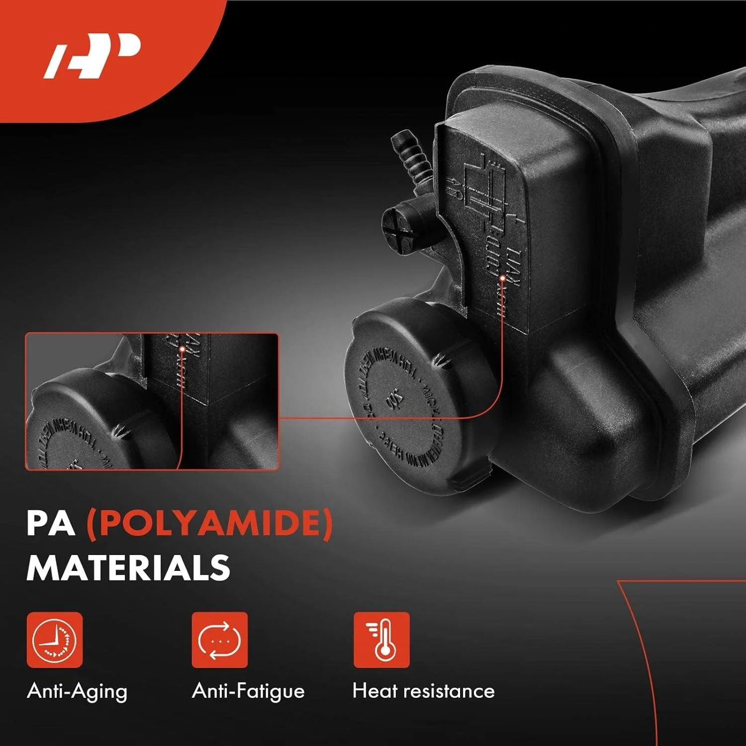 مخزن انبساط مایع خنک کننده موتور سازگار با BMW [E39 E38, 2.5L 2.8L 3.0L]، 525i 01-03 و 528i 99-00 و 530i 01-03 و 728i 95-01، جایگزین # [ 17111436381 5715334003 603-536 ]