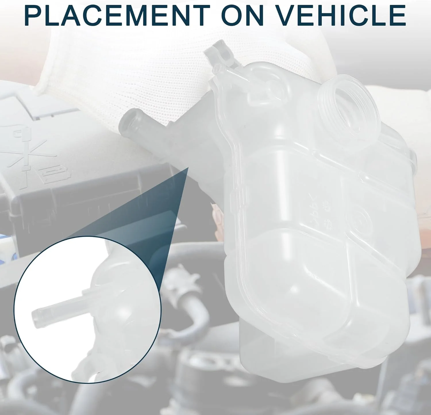 مخزن انبساط آب رادیاتور برای واکسهال آسترا J مدل شماره 1304019 | قمقمه رادیاتور خنک کننده با سنسور 1 عدد