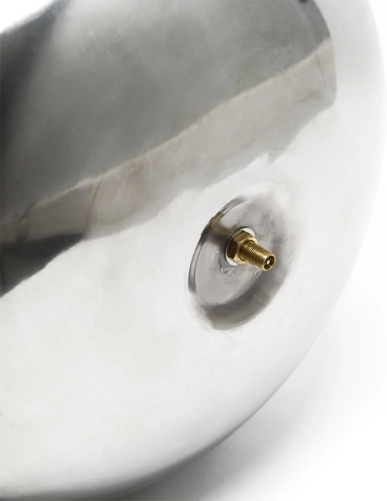 مخزن تحت فشار 50 لیتری استیل ضد زنگ WilTec با غشای EPDM برای پمپ های آبرسانی خانگی مخزن تحت فشار 50 لیتری استیل ضد زنگ WilTec با غشای EPDM برای پمپ های آبرسانی خانگی