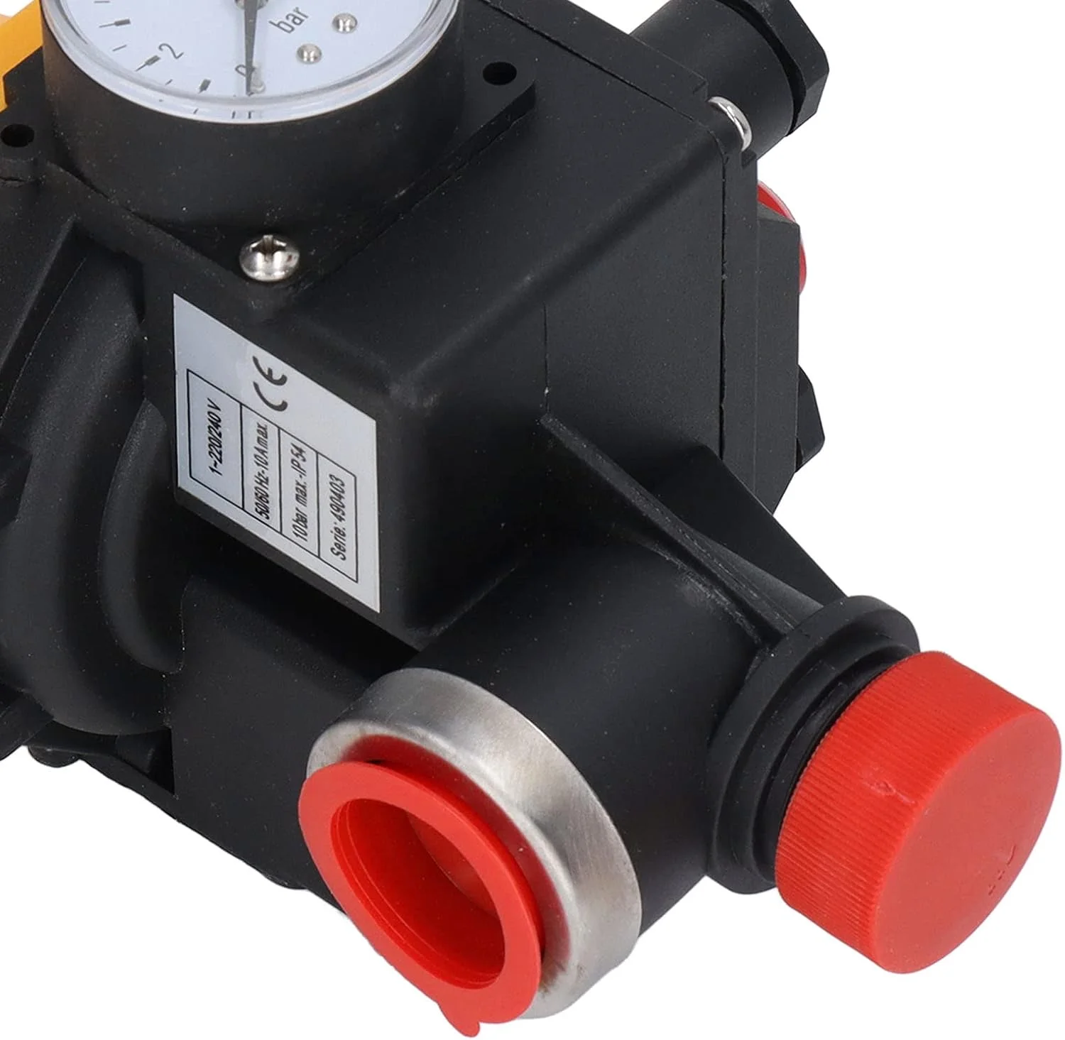 کنترلر فشار پمپ آب 10 بار 1.1 کیلووات 220 ولت 240 ولت سوئیچ کنترل اتوماتیک محافظت از پمپ کنترلر فشار پمپ آب 10 بار 1.1 کیلووات 220 ولت 240 ولت سوئیچ کنترل اتوماتیک محافظت از پمپ