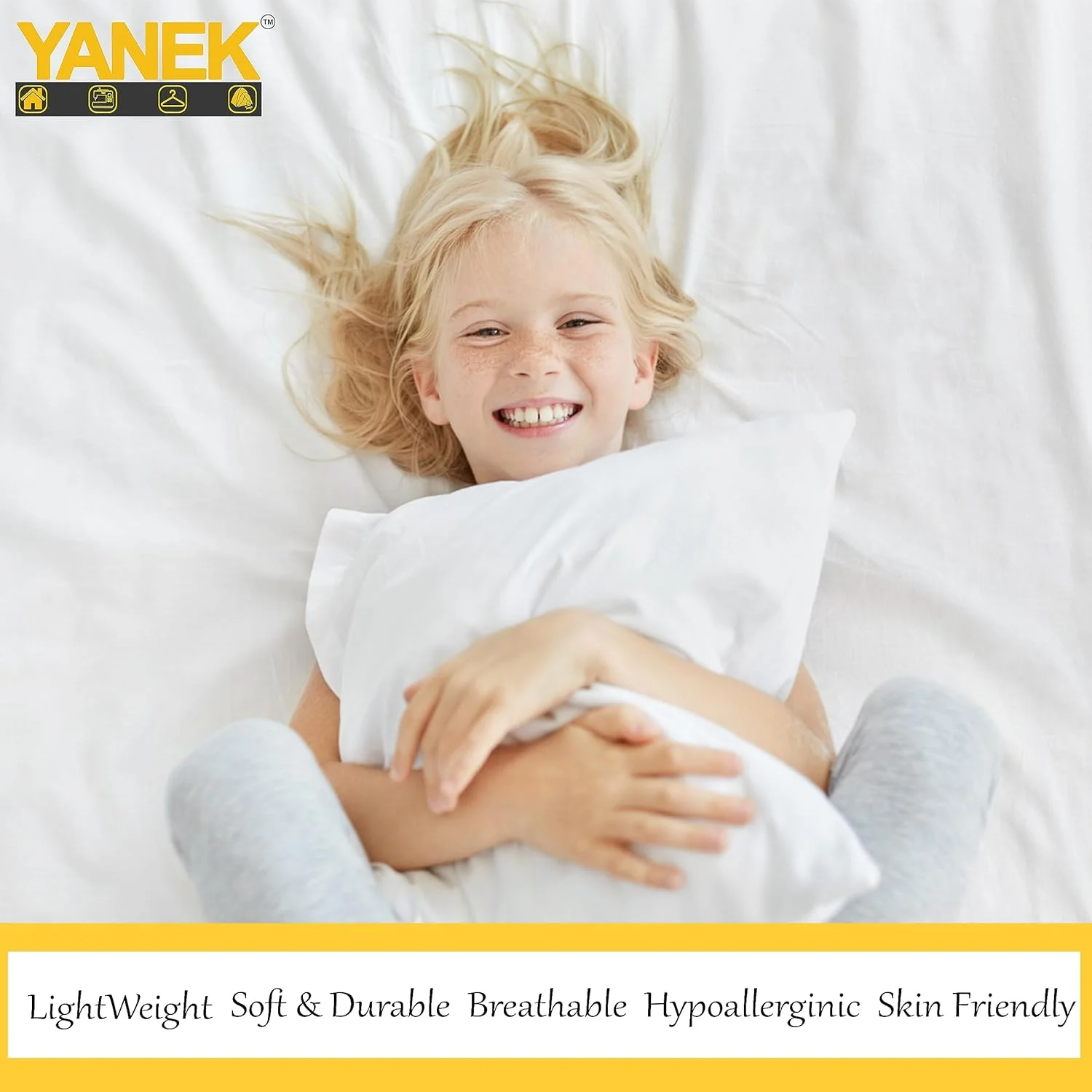 بالش های فوق العاده نرم و تنفسی YANEK، بالش تخت پرنسس پرس، پر شده از میکروفیبر فوق العاده نرم و راحت، برای حمایت از گردن و شانه (1 عدد، 50cm x 70cm 700g) بالش های فوق العاده نرم و تنفسی YANEK، بالش تخت پرنسس پرس، پر شده از میکروفیبر فوق العاده نرم و راحت، برای حمایت از گردن و شانه (1 عدد، 50cm x 70cm 700g)