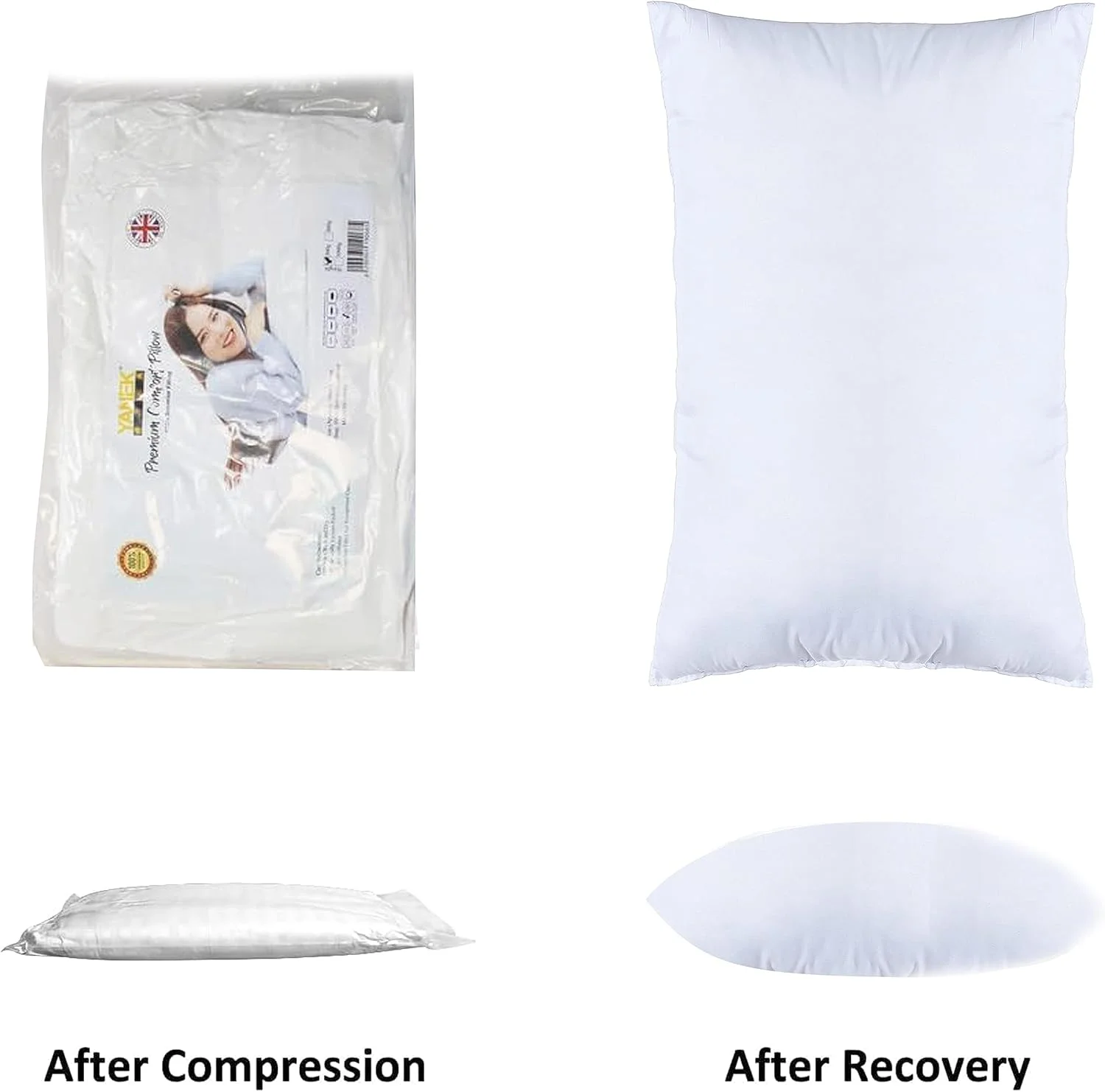 بالش های فوق العاده نرم و تنفسی YANEK، بالش تخت پرنسس پرس، پر شده از میکروفیبر فوق العاده نرم و راحت، برای حمایت از گردن و شانه (1 عدد، 50cm x 70cm 700g) بالش های فوق العاده نرم و تنفسی YANEK، بالش تخت پرنسس پرس، پر شده از میکروفیبر فوق العاده نرم و راحت، برای حمایت از گردن و شانه (1 عدد، 50cm x 70cm 700g)