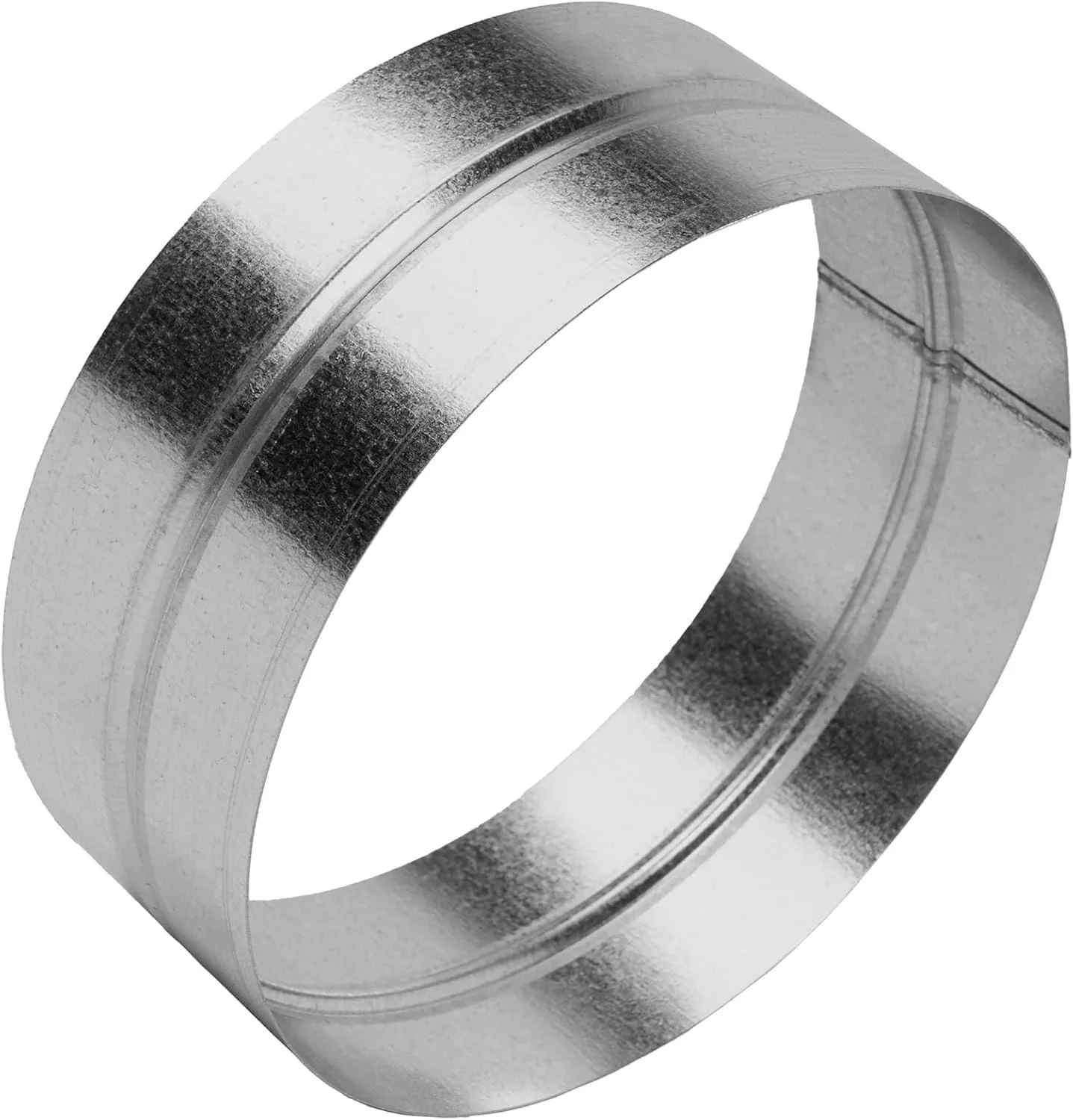 رابط لوله گالوانیزه فولادی برای سیستم های تهویه گرد، ایده آل برای افزایش طول یا اتصال لوله های گالوانیزه (8 اینچ) رابط لوله گالوانیزه فولادی برای سیستم های تهویه گرد، ایده آل برای افزایش طول یا اتصال لوله های گالوانیزه (8 اینچ)