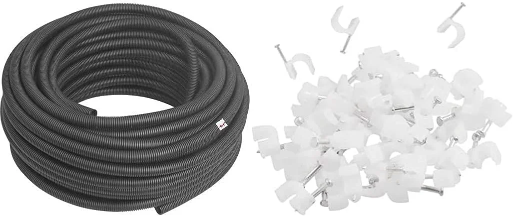 لوله خرطومی مشکی عباسعلی 20 میلی متر پلاستیکی 23 متری به همراه بست کابل 20 میلی متری 25 عددی لوله خرطومی مشکی عباسعلی 20 میلی متر پلاستیکی 23 متری به همراه بست کابل 20 میلی متری 25 عددی