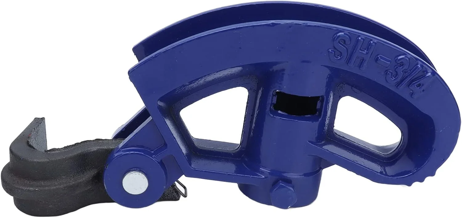 ابزار خم کن لوله، خم کن لوله برق، ابزار خمکاری دستی لوله گالوانیزه 3/4 اینچ برای لوله برق 1/2 تا 3/4 اینچ، کاربری آسان، آبی