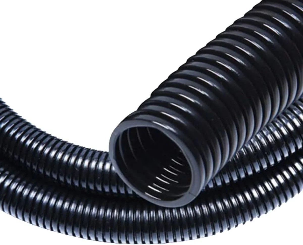 لوله خرطومی شکاف دار 10 متری با قطر 6.35 میلی‌متر، روکش محافظ انعطاف پذیر سیم خودرو، مقاوم در برابر حرارت بالا، روکش پلاستیکی برای سیم‌ها و کابل‌های برق