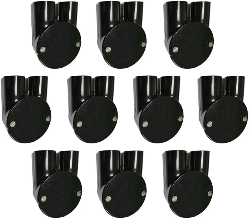 لوله و اتصالات پی وی سی بادوام برای سیم کشی و کابل کشی الکتریکی داخلی و خارجی (جعبه تقسیم - سه راهی، 32 میلی متر)