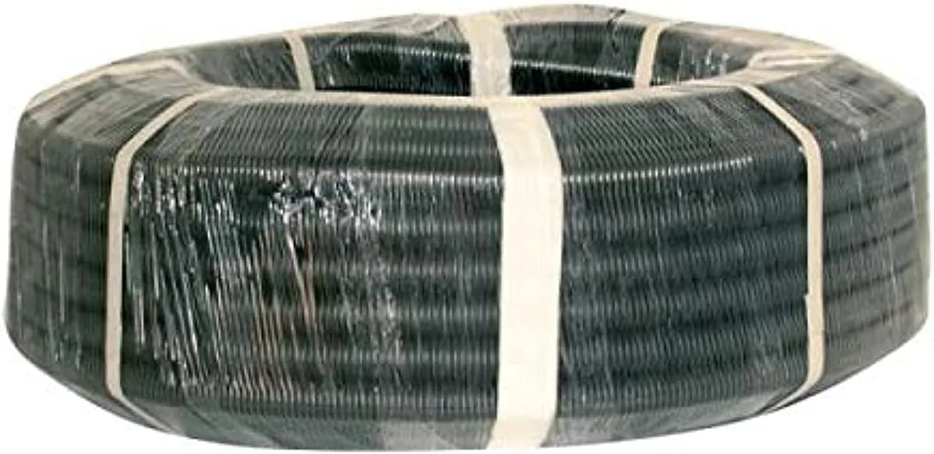 لوله خرطومی پی وی سی انعطاف پذیر (مشکی، 20 یارد، 25 میلی متر)