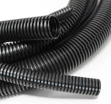 لوله خرطومی پلاستیکی پلی اتیلن 100 متری، محافظ مشکی رنگ انعطاف پذیر برای لوله برق، روکش کابل مایع (شناسه 20 میلی متر، 50 متر) بدون برش