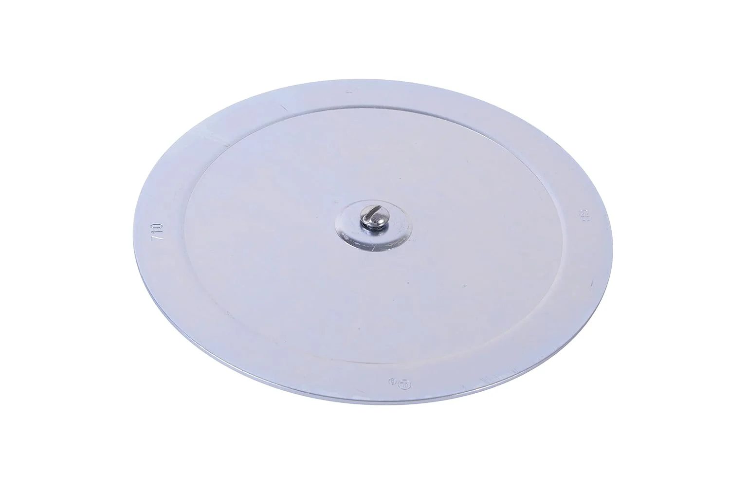 درب فلزی سوراخ از پیش تعیین شده گاردنر بندر KO710، اندازه لوله 4 اینچ، اندازه علامت گذاری شده، فولاد گالوانیزه ضد زنگ، فولاد 16 AWG، رزوه ⅜ اینچ، برجسته - خود مرکز شونده، برای پانچ/قالب لوله، پوشش، بسته 10 عددی