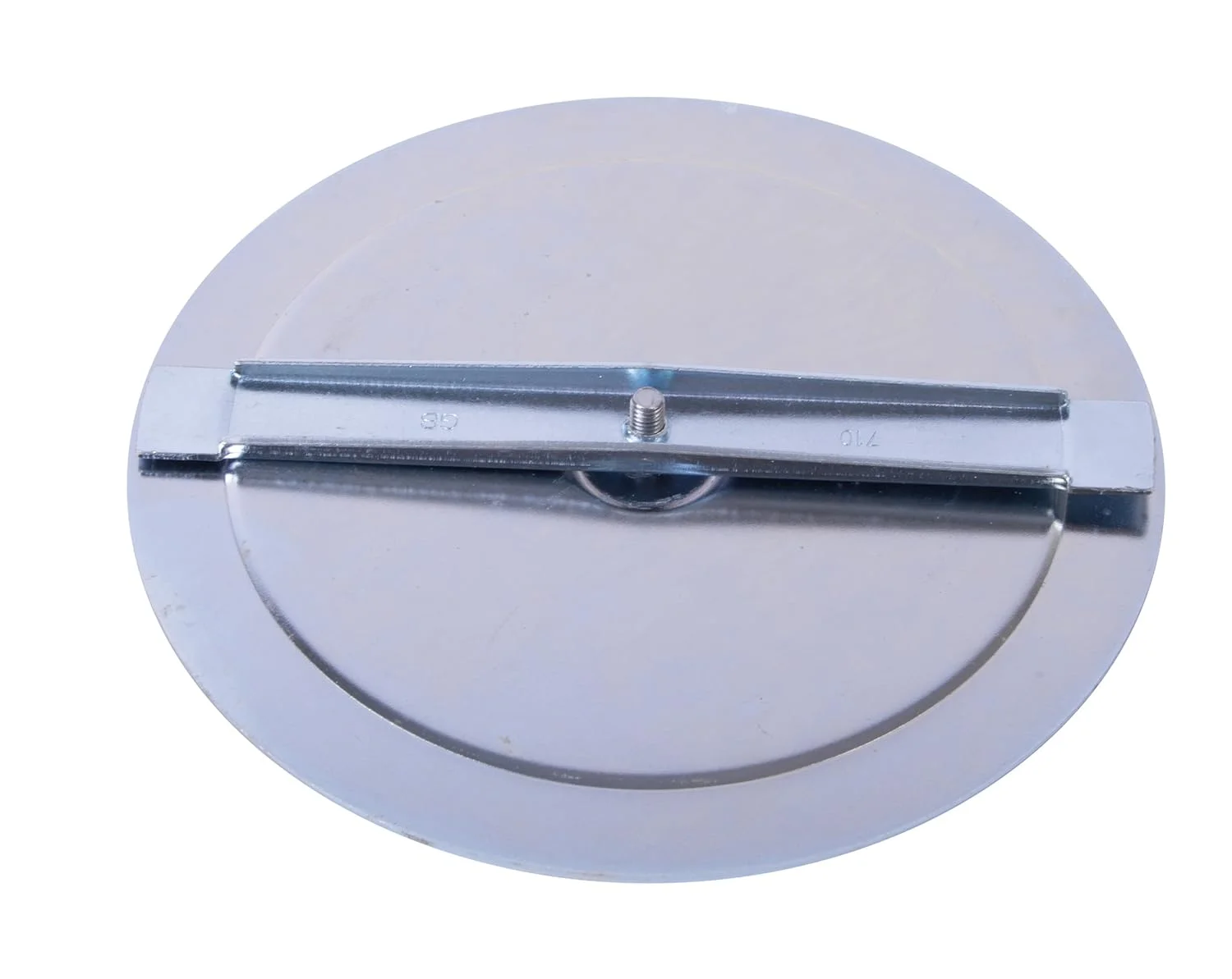 درب فلزی سوراخ از پیش تعیین شده گاردنر بندر KO710، اندازه لوله 4 اینچ، اندازه علامت گذاری شده، فولاد گالوانیزه ضد زنگ، فولاد 16 AWG، رزوه ⅜ اینچ، برجسته - خود مرکز شونده، برای پانچ/قالب لوله، پوشش، بسته 10 عددی