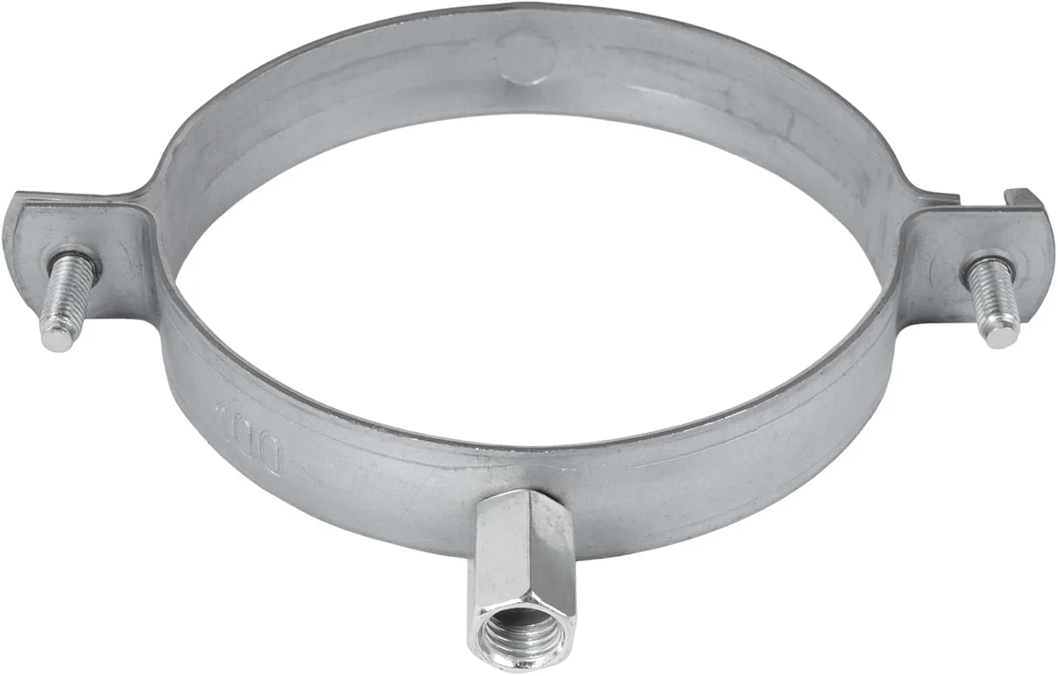 آویز لوله گالوانیزه 5 اینچی - بست نصب کانال - براکت لوله - بست لوله - بست براکت نصب دیواری لوله - نگهدارنده کانال سخت - آویز اتصال لوله فلزی و پی وی سی