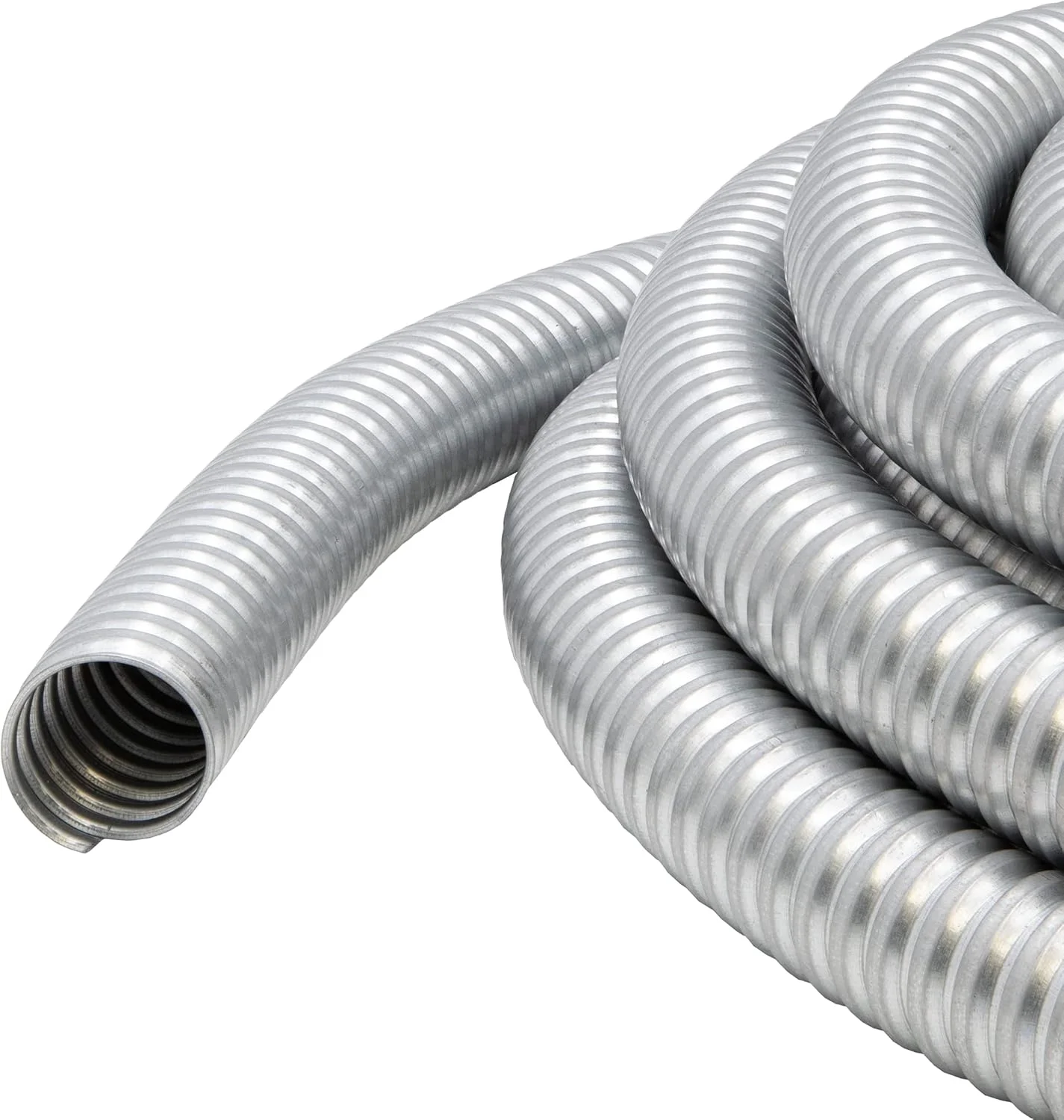 لوله خرطومی فلزی گالوانیزه مکسیمما، سایز 3/4 اینچ، طول 7.5 متر