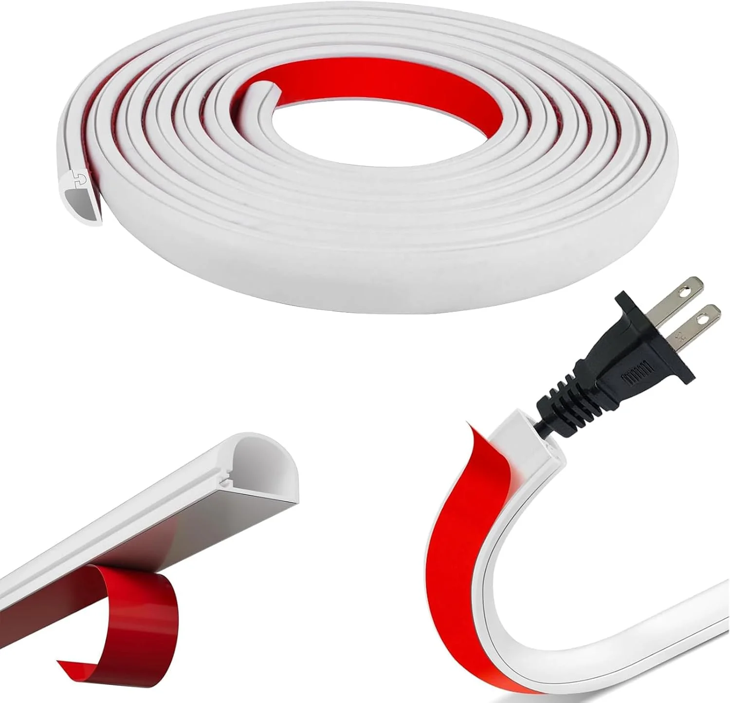 کانال کابل 2 متری، داکت کابل مینی سفید برای کابل های برق 14x10 میلی متر، داکت کابل نوار خود چسب انعطاف پذیر برای پنهان کردن 1 پوشش سیم برای کابل ها پنهان کننده سیم برای دیوار کف (1 عدد * 2 متر) کانال کابل 2 متری، داکت کابل مینی سفید برای کابل های برق 14x10 میلی متر، داکت کابل نوار خود چسب انعطاف پذیر برای پنهان کردن 1 پوشش سیم برای کابل ها پنهان کننده سیم برای دیوار کف (1 عدد * 2 متر)