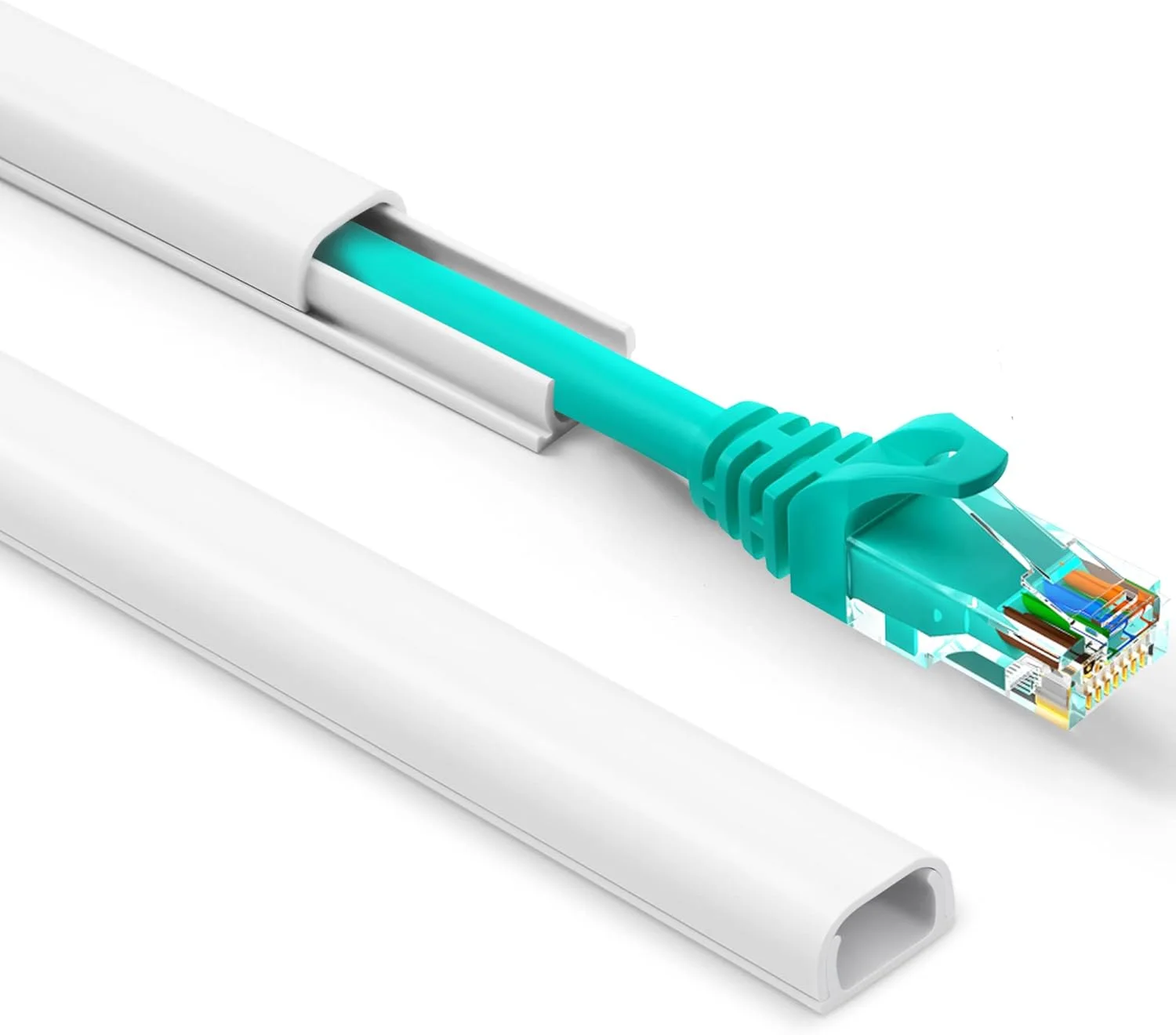 پوشش تک سیم ژی یو - پوشش سیم مینی 388 سانتی متری، پوشش سیم برای پنهان کردن سیم بلندگو، سیم مانیتور کودک - کانال سیم قابل رنگ آمیزی برای مخفی کننده کابل، 9 عدد L43 سانتی متر W1.27 سانتی متر H0.89 سانتی متر، CMR05 سفید پوشش تک سیم ژی یو - پوشش سیم مینی 388 سانتی متری، پوشش سیم برای پنهان کردن سیم بلندگو، سیم مانیتور کودک - کانال سیم قابل رنگ آمیزی برای مخفی کننده کابل، 9 عدد L43 سانتی متر W1.27 سانتی متر H0.89 سانتی متر، CMR05 سفید