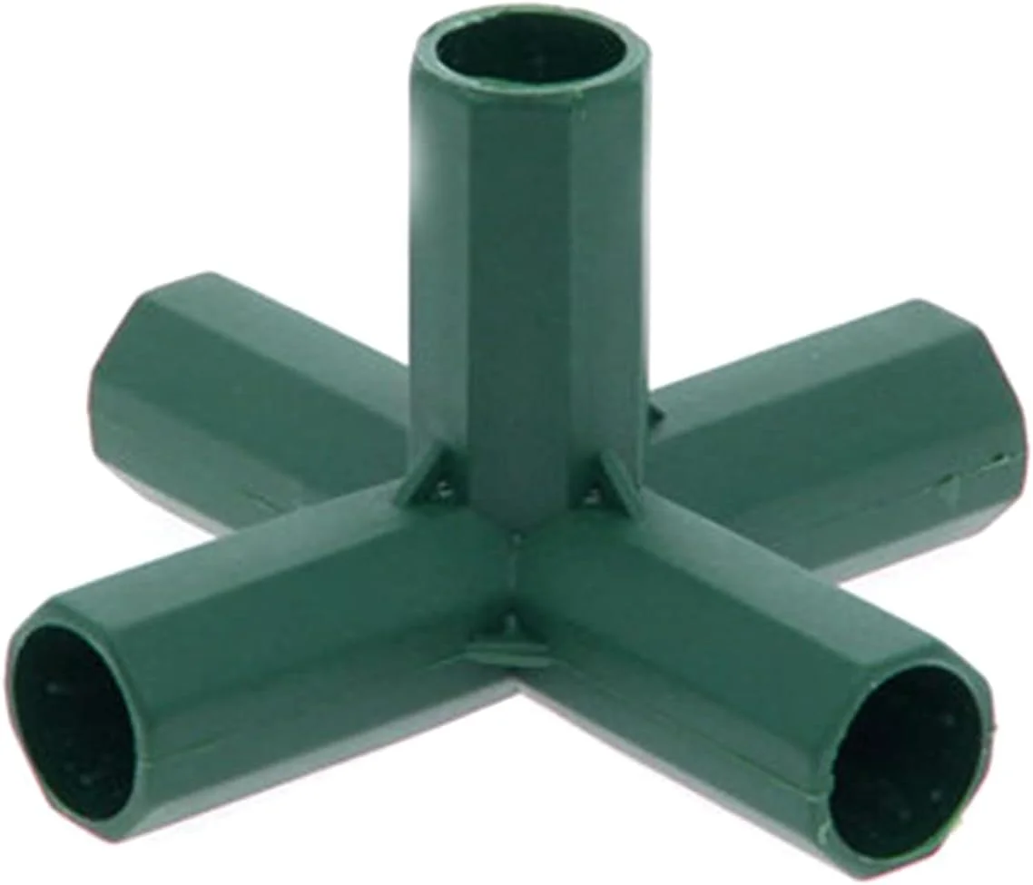 اتصالات لوله PVC زانویی 16 میلی متری 3/4/5 راهه، اتصال دهنده لوله پلاستیکی، اتصالات سنگین مبلمان گلخانه ای
