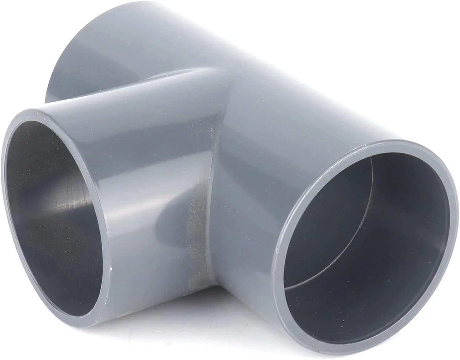 اتصال سه راهی G1 1/2 اینچ PVC، آداپتور اتصال لوله 3 طرفه برای اتصالات لوله آبرسانی گلخانه باغ
