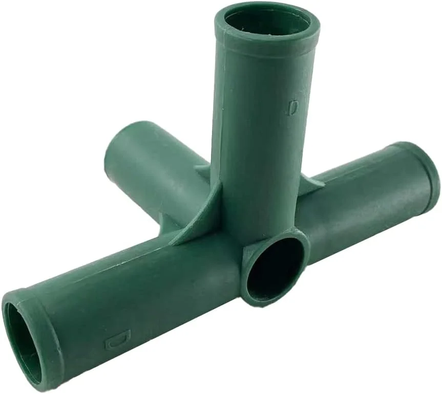 اتصال دهنده قاب گلخانه 8 عددی 19 میلی متری، براکت سایبان قاب لوله ای مقاوم، قطعات لوله ای براکت پلاستیکی باغبانی - 4#