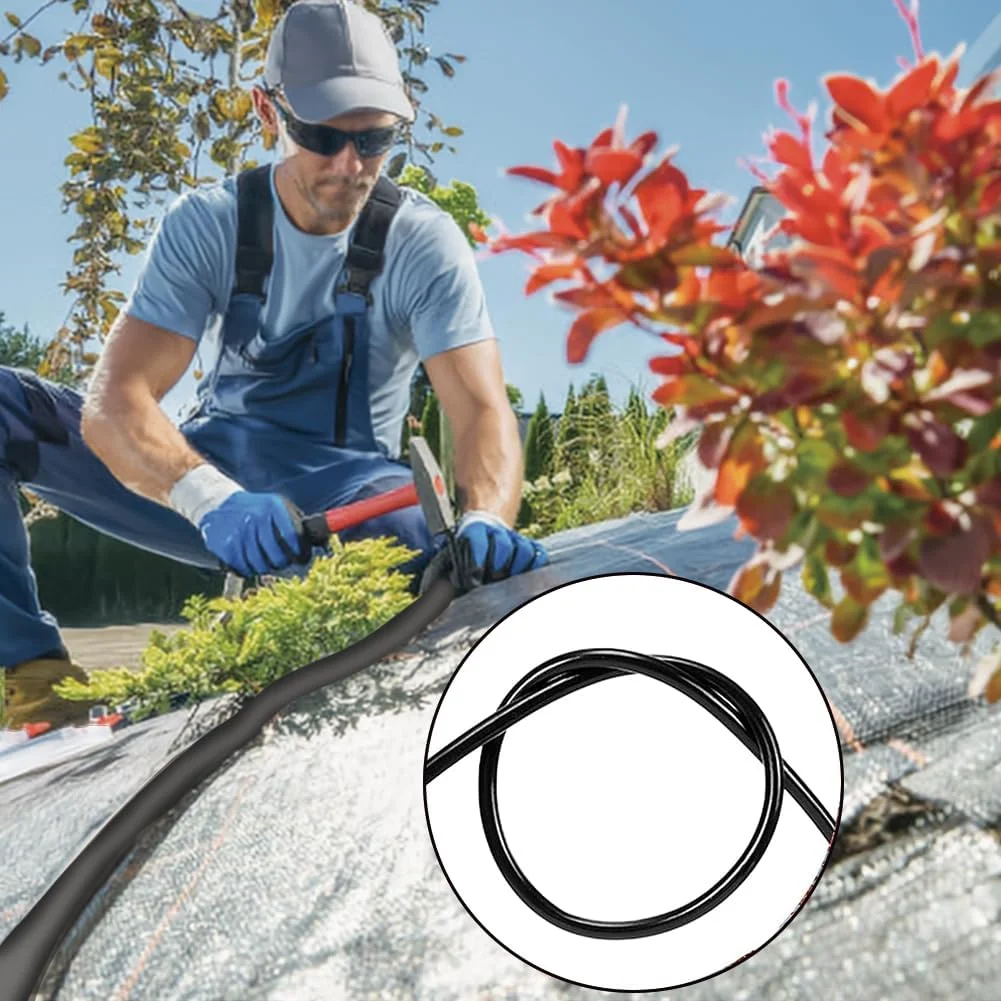 شلنگ آبیاری باغ جویزان، شلنگ آبیاری قطره ای، شلنگ پی وی سی، لوله اتصال میکرو قطره ای، شلنگ باغ، لوله های آبیاری، لوله قطره ای برای پاسیو، چمن، گلخانه [50 متر]