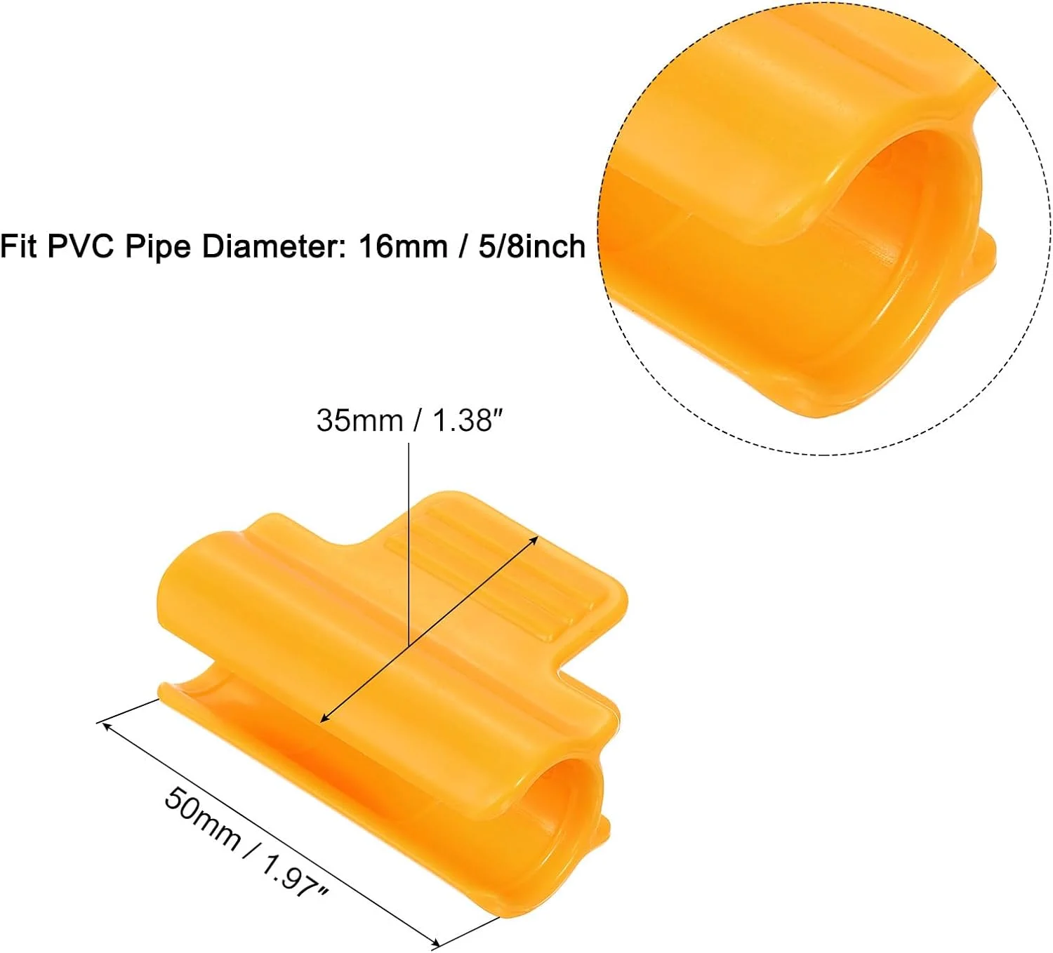 بست های گلخانه ای کوارکزمن برای لوله پی وی سی 5/8 اینچ، بسته 20 عددی بست فیلم گلخانه ای، بست میله توری سایه بان، کمان های باغی برای پوشش ردیفی، فیلم پلاستیکی گلخانه ای (نارنجی) بست های گلخانه ای کوارکزمن برای لوله پی وی سی 5/8 اینچ، بسته 20 عددی بست فیلم گلخانه ای، بست میله توری سایه بان، کمان های باغی برای پوشش ردیفی، فیلم پلاستیکی گلخانه ای (نارنجی)