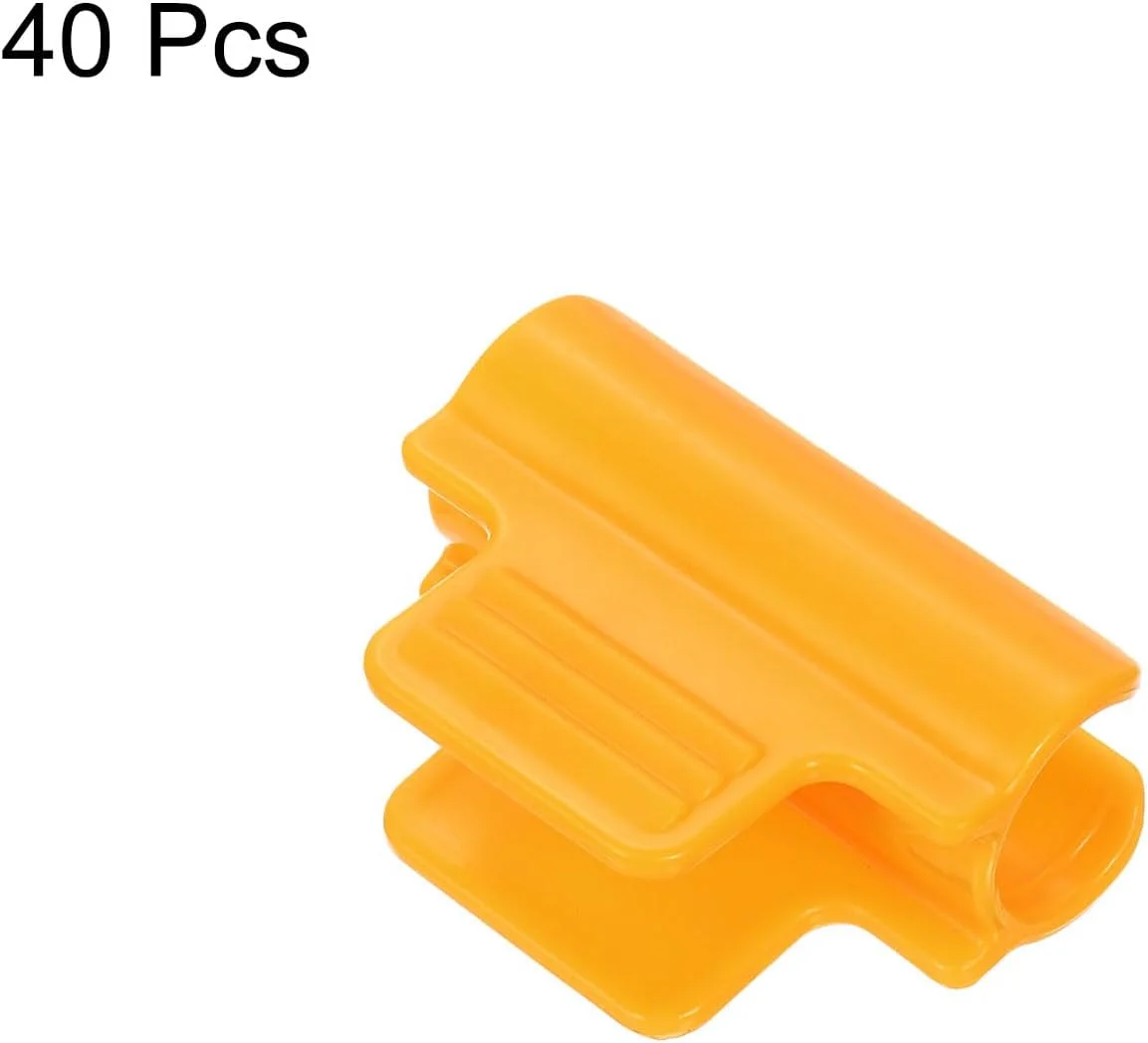 گیره های گلخانه ای QUARKZMAN برای لوله های PVC با قطر 5/8 اینچ، بسته 40 عددی گیره فیلم گلخانه ای، گیره میله توری سایه، کمان های باغی برای پوشش ردیفی، فیلم پلاستیکی گلخانه ای (نارنجی) گیره های گلخانه ای QUARKZMAN برای لوله های PVC با قطر 5/8 اینچ، بسته 40 عددی گیره فیلم گلخانه ای، گیره میله توری سایه، کمان های باغی برای پوشش ردیفی، فیلم پلاستیکی گلخانه ای (نارنجی)