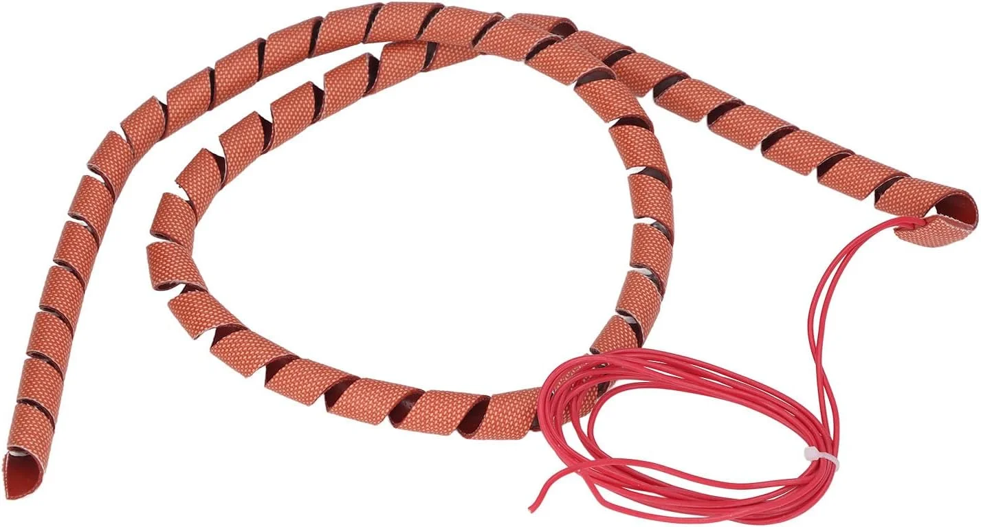 نوار گرمایشی سیلیکونی مارپیچی، کابل گرمایش لوله، محافظت در برابر یخ زدگی 220 ولت 70 وات برای شلنگ های فلزی و پلاستیکی (قطر خارجی 10 میلی متر)