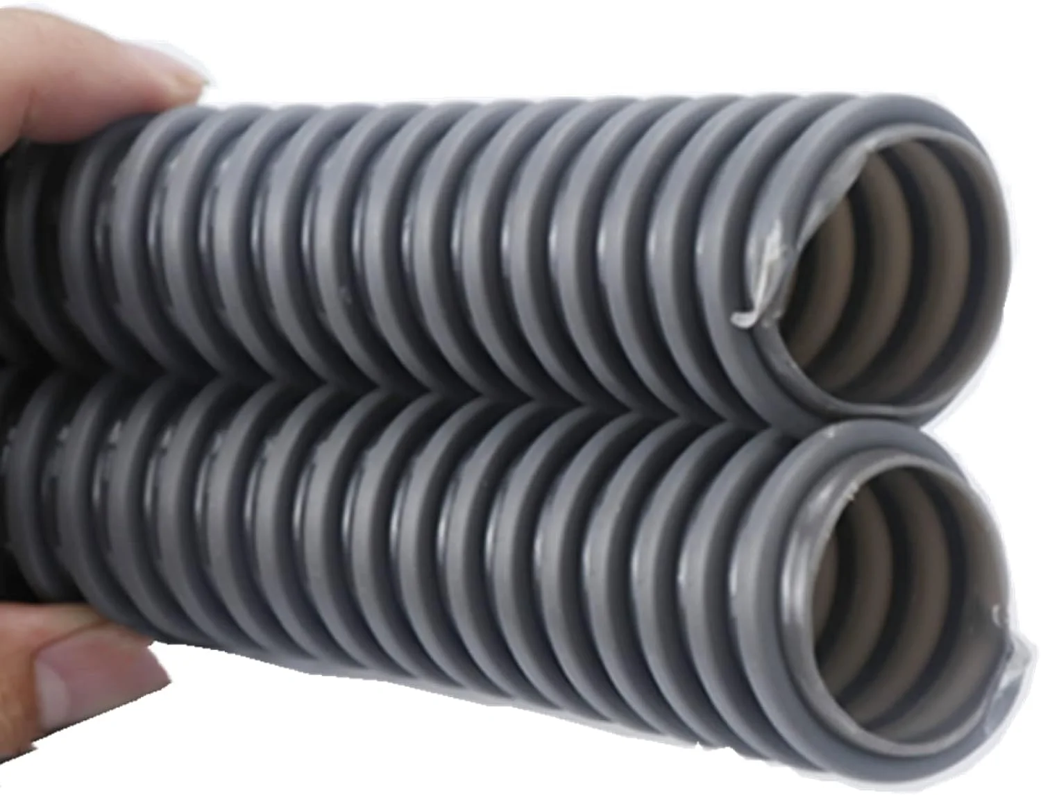 لوله دنده ای PD، لوله دنده ای مربعی PVC، لوله استخوانی خاکستر PVC، لوله خلاء PD، لوله خلاء PVC، لوله دنده ای مارپیچ، قطر داخلی 32 میلی متر