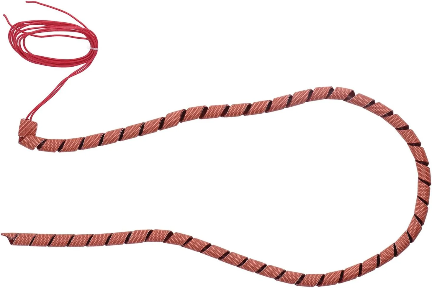 نوار گرمایشی سیلیکونی مارپیچی، کابل گرمایش لوله، محافظت در برابر یخ زدگی 220 ولت 70 وات برای شلنگ های فلزی و پلاستیکی (قطر خارجی 10 میلی متر)