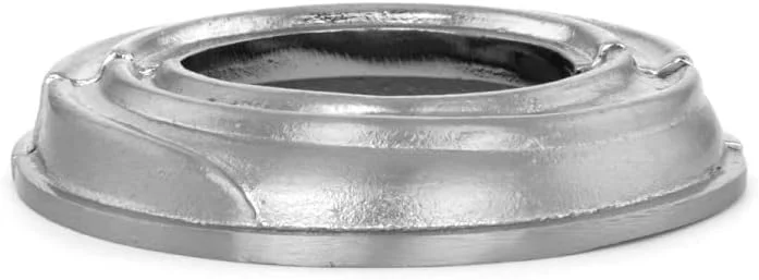 پوشش فلنج رادیاتور آلومینیومی با روکش ساتن، طرح مارپیچ، سایز 1.25 اینچ (IPS)، قطر داخلی 1.75 اینچ - قطر خارجی 3.13 اینچ، نصب آسان