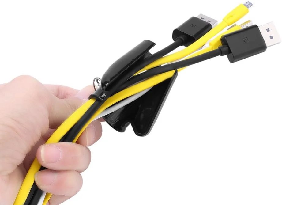 محافظ سیم و کابل فنری Skeido، سازمان دهنده و جمع کننده کابل، لوله محافظ سیم انعطاف پذیر، طول 1.5 متر، قطر 28 میلی متر، مشکی