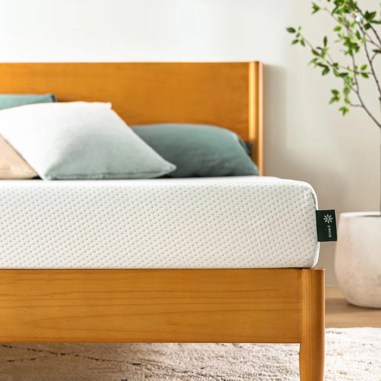 تشک فوم ارتوپدی و ارگونومیک زینوس ۱۳۵ در ۱۹۰ سانتی متر، پشتیبانی متوسط سفت برای ۵ ناحیه، ارتفاع ۱۱ سانتی متر دارای گواهینامه Oeko-Tex تشک فوم ارتوپدی و ارگونومیک زینوس ۱۳۵ در ۱۹۰ سانتی متر، پشتیبانی متوسط سفت برای ۵ ناحیه، ارتفاع ۱۱ سانتی متر دارای گواهینامه Oeko-Tex