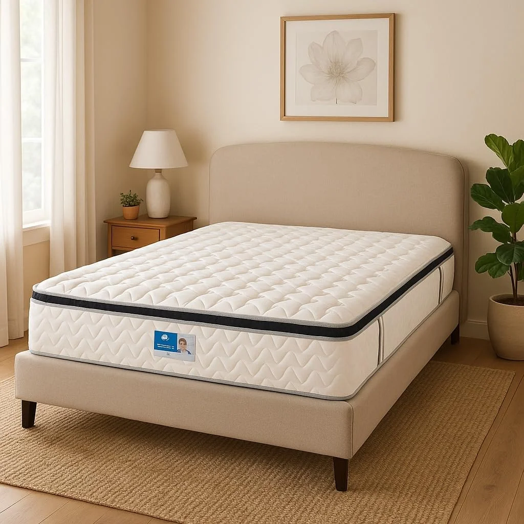 تشک فنری بونل زاورا هومز با لایه بالایی بالش مانند - پشتیبانی ارتوپدی | (ضخامت 25 سانتی متر) | تسکین فشار | جداسازی حرکت | پارچه بافتنی ممتاز | راحتی متوسط سفت (کویین - 150 x 200 سانتی متر) تشک فنری بونل زاورا هومز با لایه بالایی بالش مانند - پشتیبانی ارتوپدی | (ضخامت 25 سانتی متر) | تسکین فشار | جداسازی حرکت | پارچه بافتنی ممتاز | راحتی متوسط سفت (کویین - 150 x 200 سانتی متر)