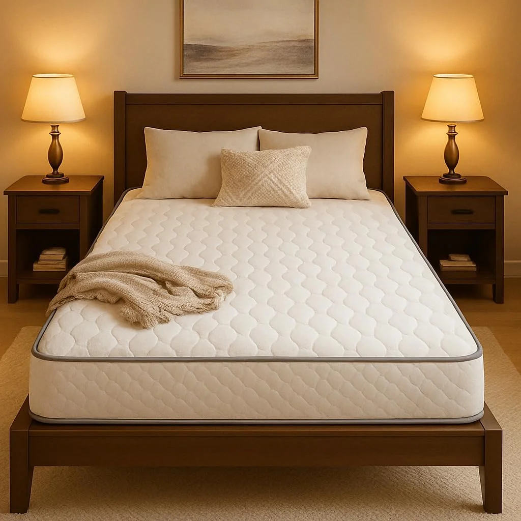 تشک فنری زاورا هومز – فنر بونل | (ضخامت 28 سانتی متر) | پشتیبانی بادوام | تسکین فشار | پارچه بافتنی تنفسی | حس نرم (کینگ - 180 x 200 سانتی متر) تشک فنری زاورا هومز – فنر بونل | (ضخامت 28 سانتی متر) | پشتیبانی بادوام | تسکین فشار | پارچه بافتنی تنفسی | حس نرم (کینگ - 180 x 200 سانتی متر)