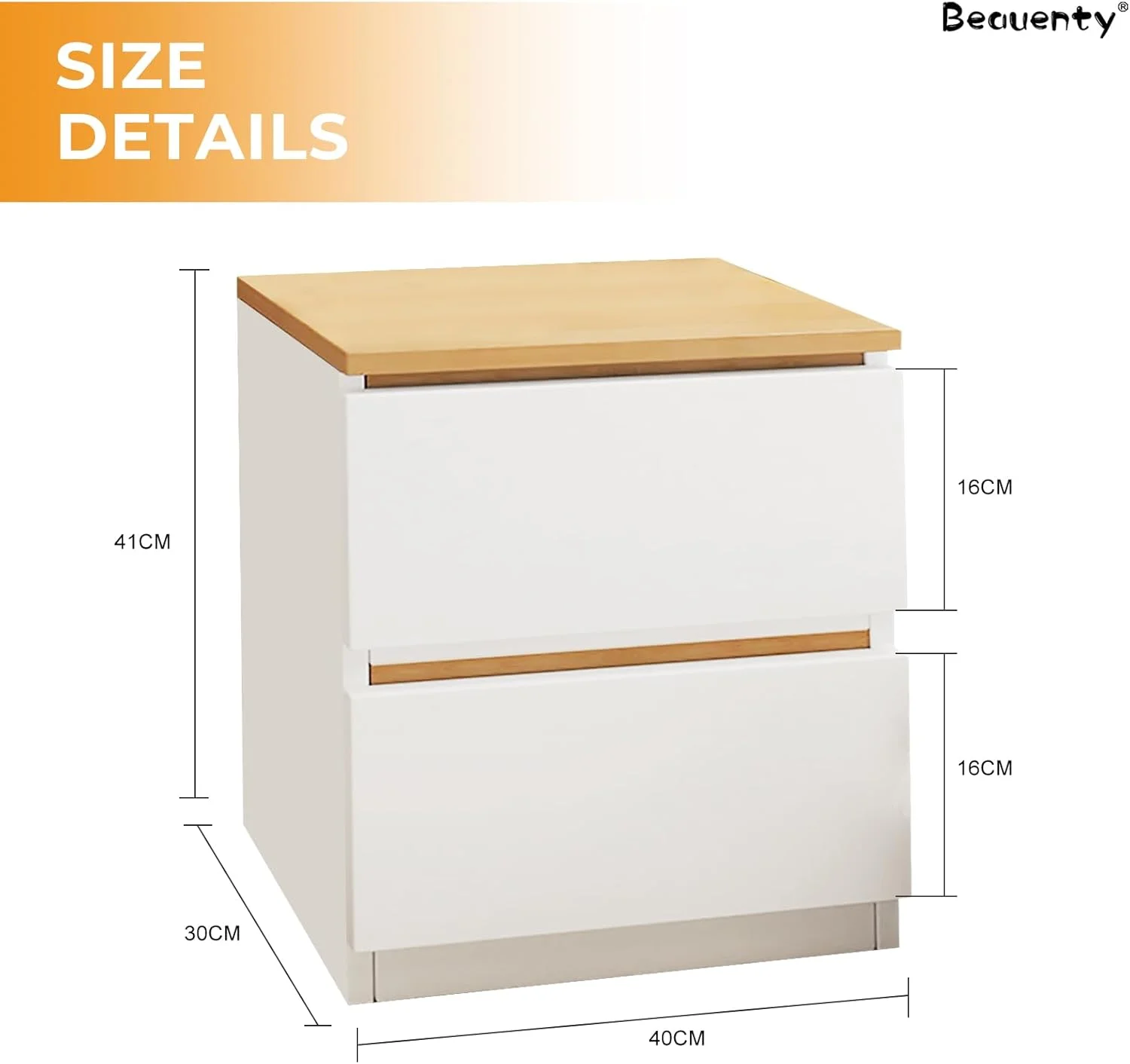 میز کنار تختی Beauenty، میز چوبی، کابینت ذخیره سازی کنار تخت با کشو برای اتاق خواب، اتاق نشیمن، خوابگاه، مونتاژ آسان (مدل 7) میز کنار تختی Beauenty، میز چوبی، کابینت ذخیره سازی کنار تخت با کشو برای اتاق خواب، اتاق نشیمن، خوابگاه، مونتاژ آسان (مدل 7)